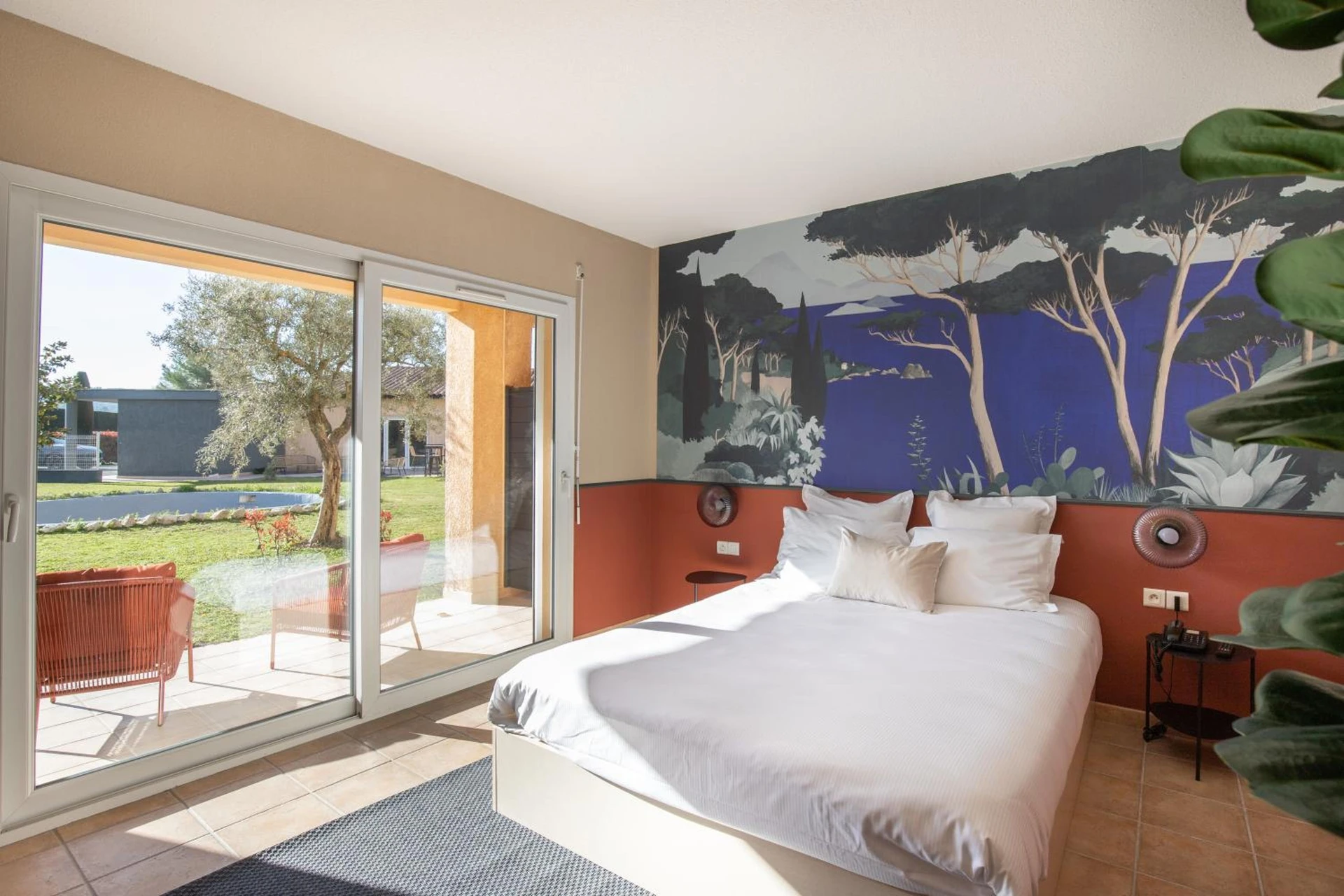 Chambre disponible pour un séminaire d'entreprise à Hôtel La Perna - Pernes-les-Fontaines