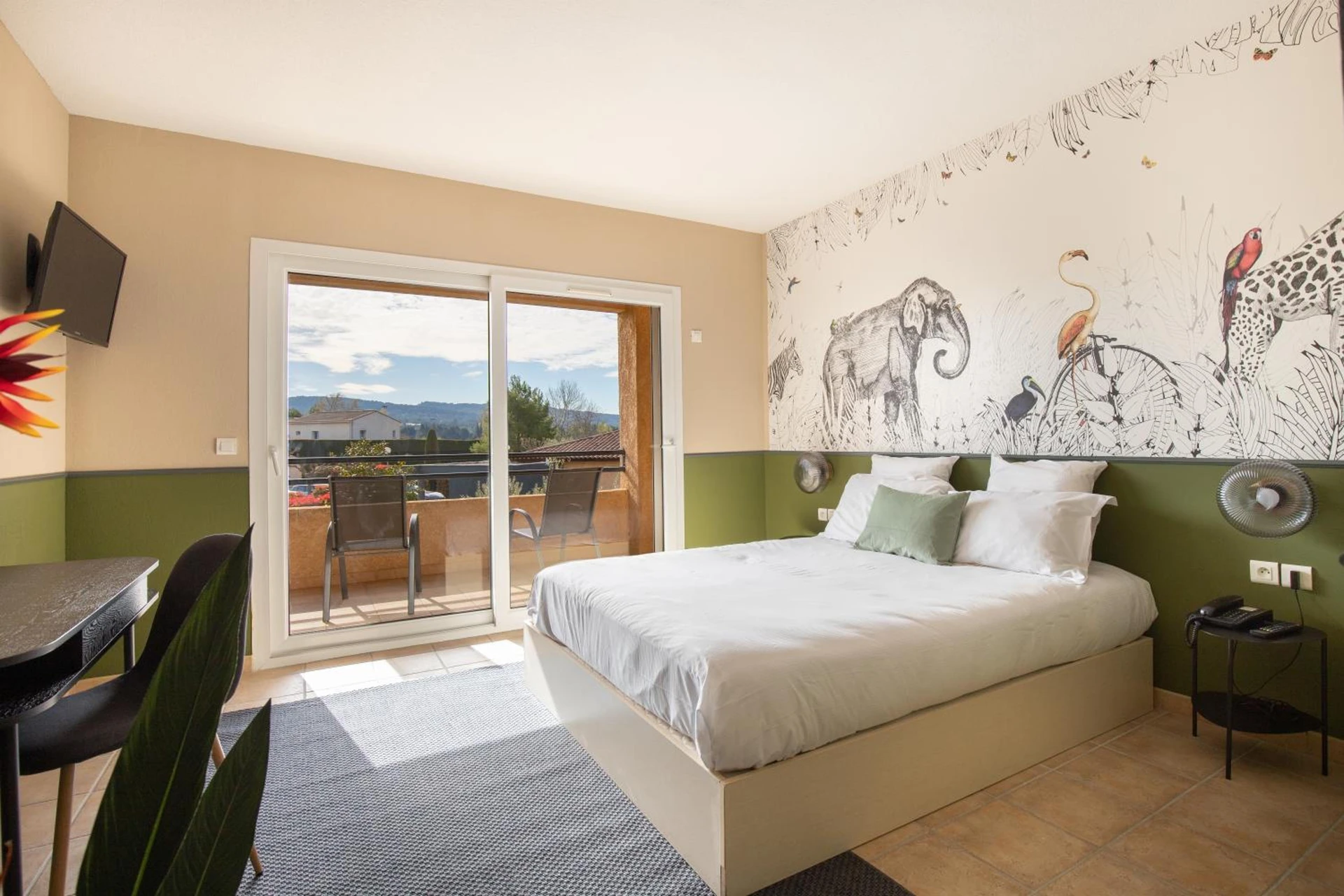 Chambre disponible pour un séminaire d'entreprise à Hôtel La Perna - Pernes-les-Fontaines