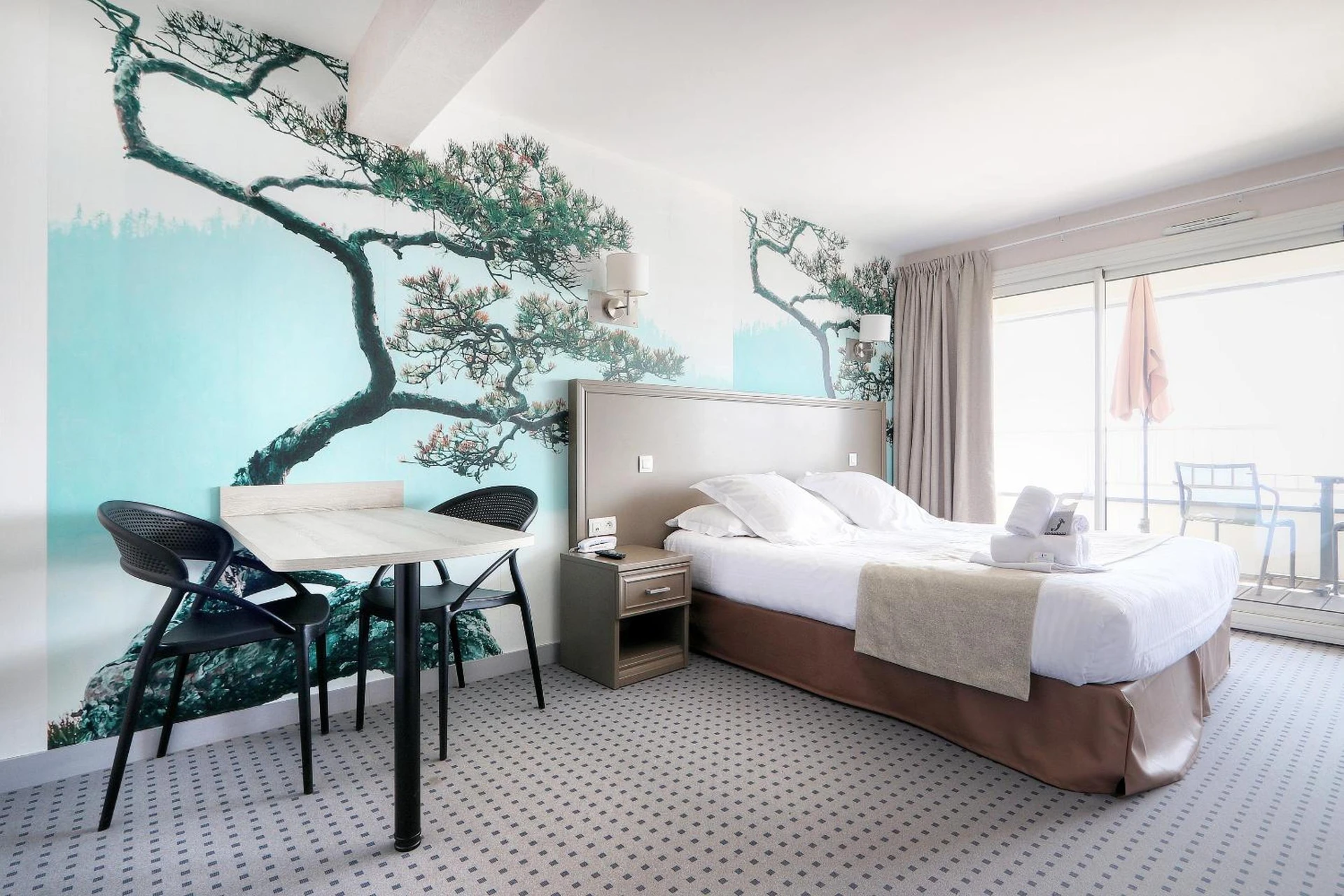 Chambre disponible pour un séminaire d'entreprise à Hôtel La Petite Sirène Quiberon - Quiberon