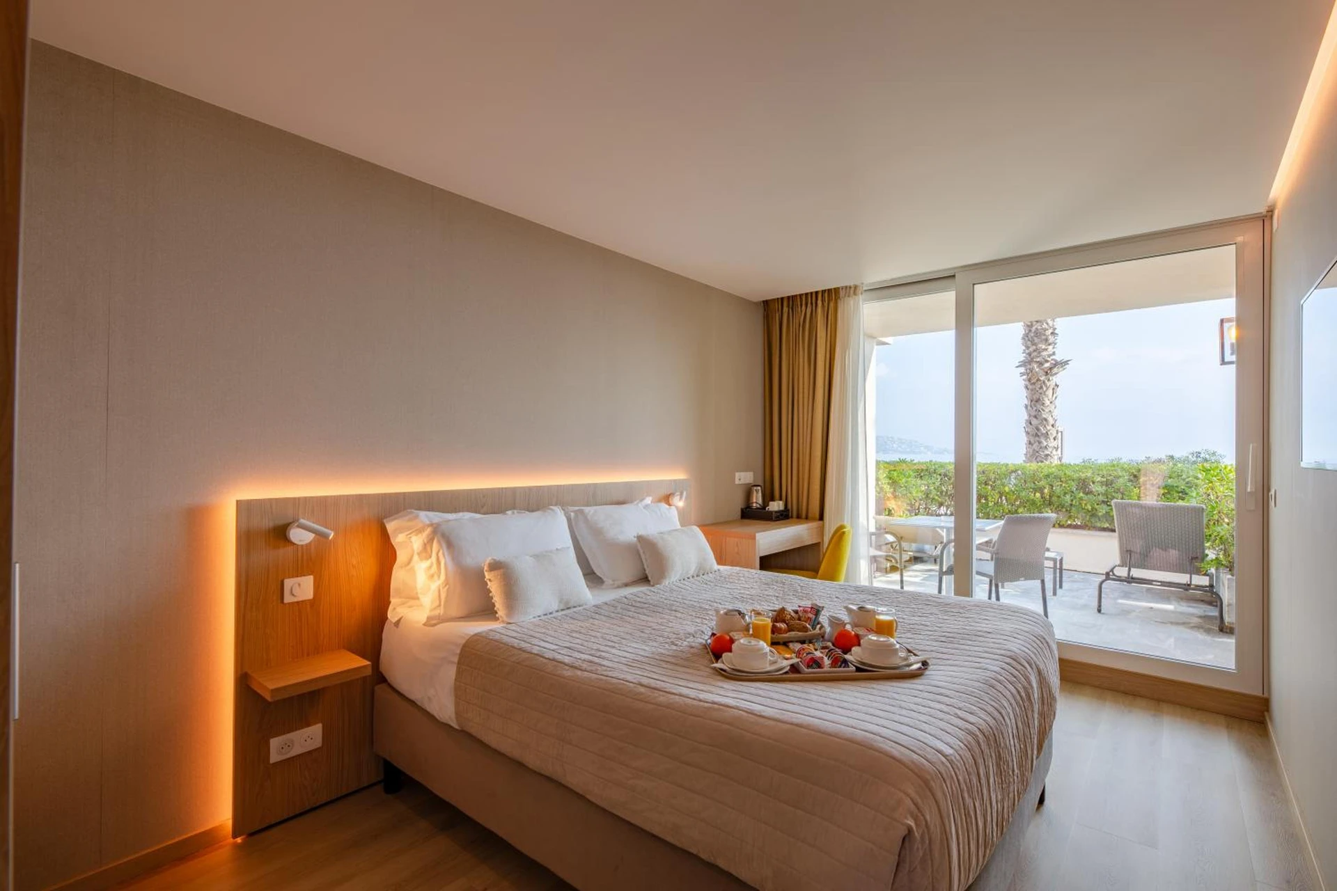 Ambiance de travail pour séminaire d'entreprise à Hôtel La Plage - Sainte-Maxime