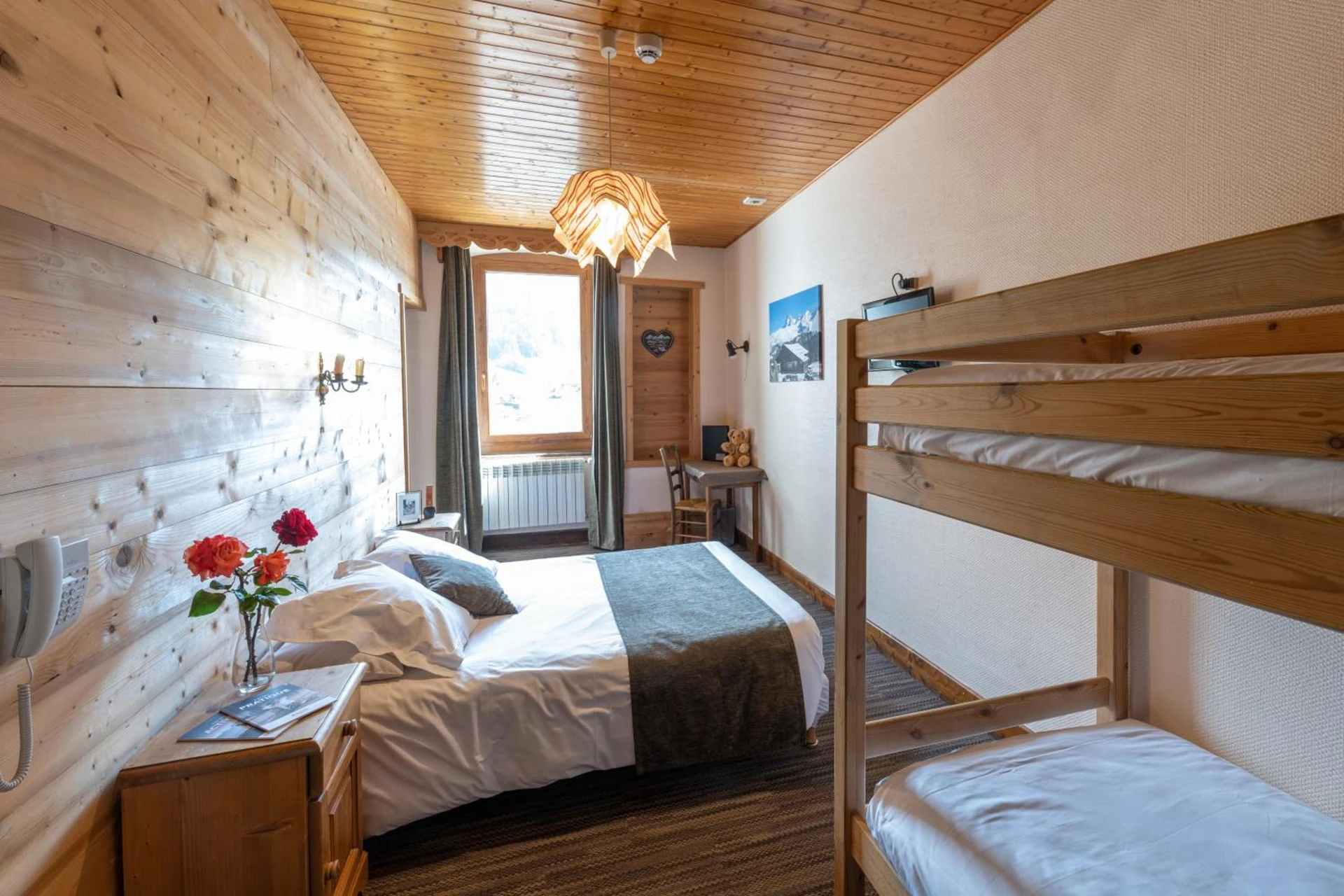 Chambre disponible pour un séminaire d'entreprise à Hotel la Pointe Percee - Le Grand-Bornand