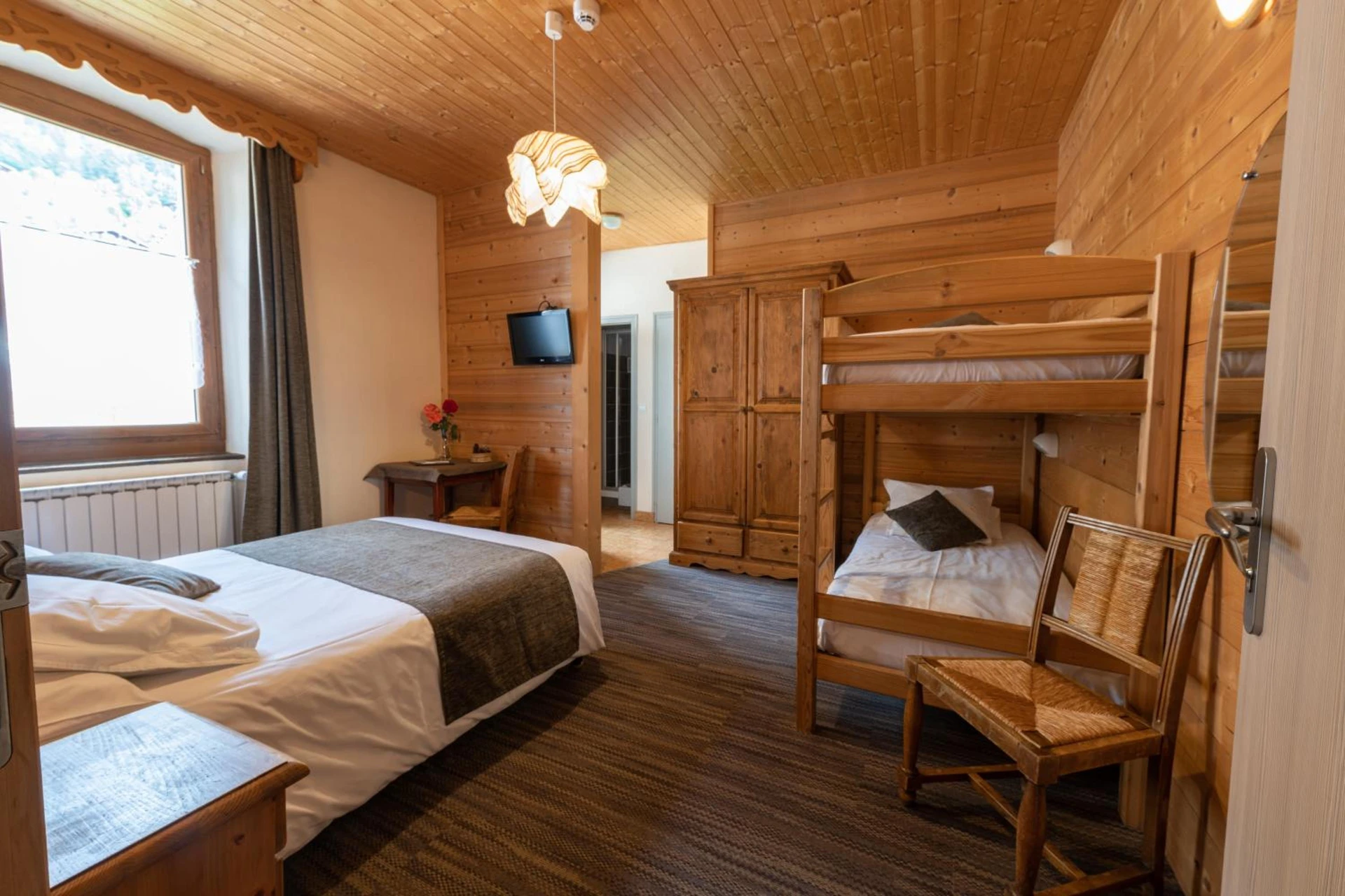 Magnifique chambre pour un séminaire d'entreprise à Hotel la Pointe Percee - Le Grand-Bornand