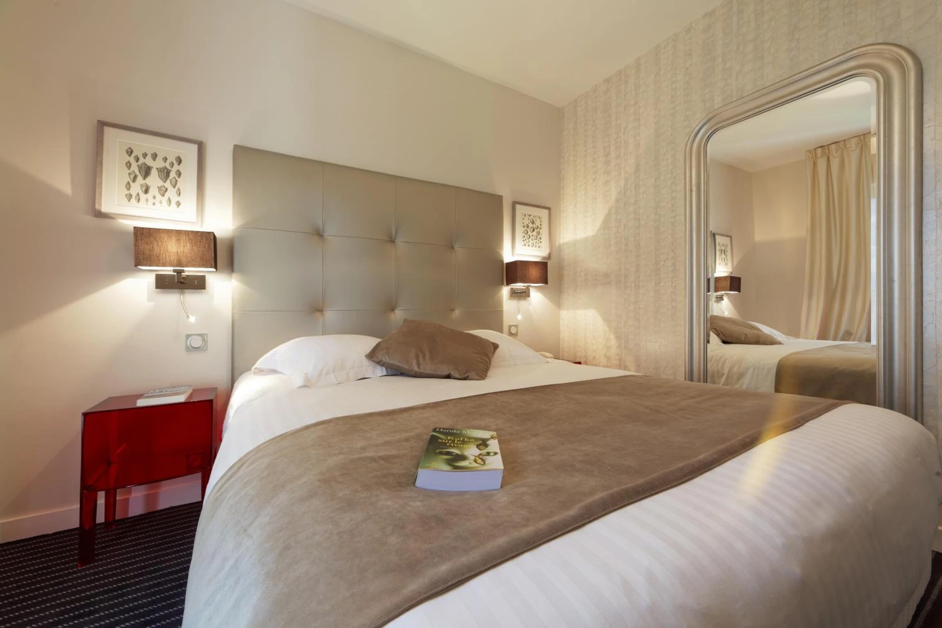Chambre disponible pour un séminaire d'entreprise à Hôtel La Résidence des Artistes - Roscoff