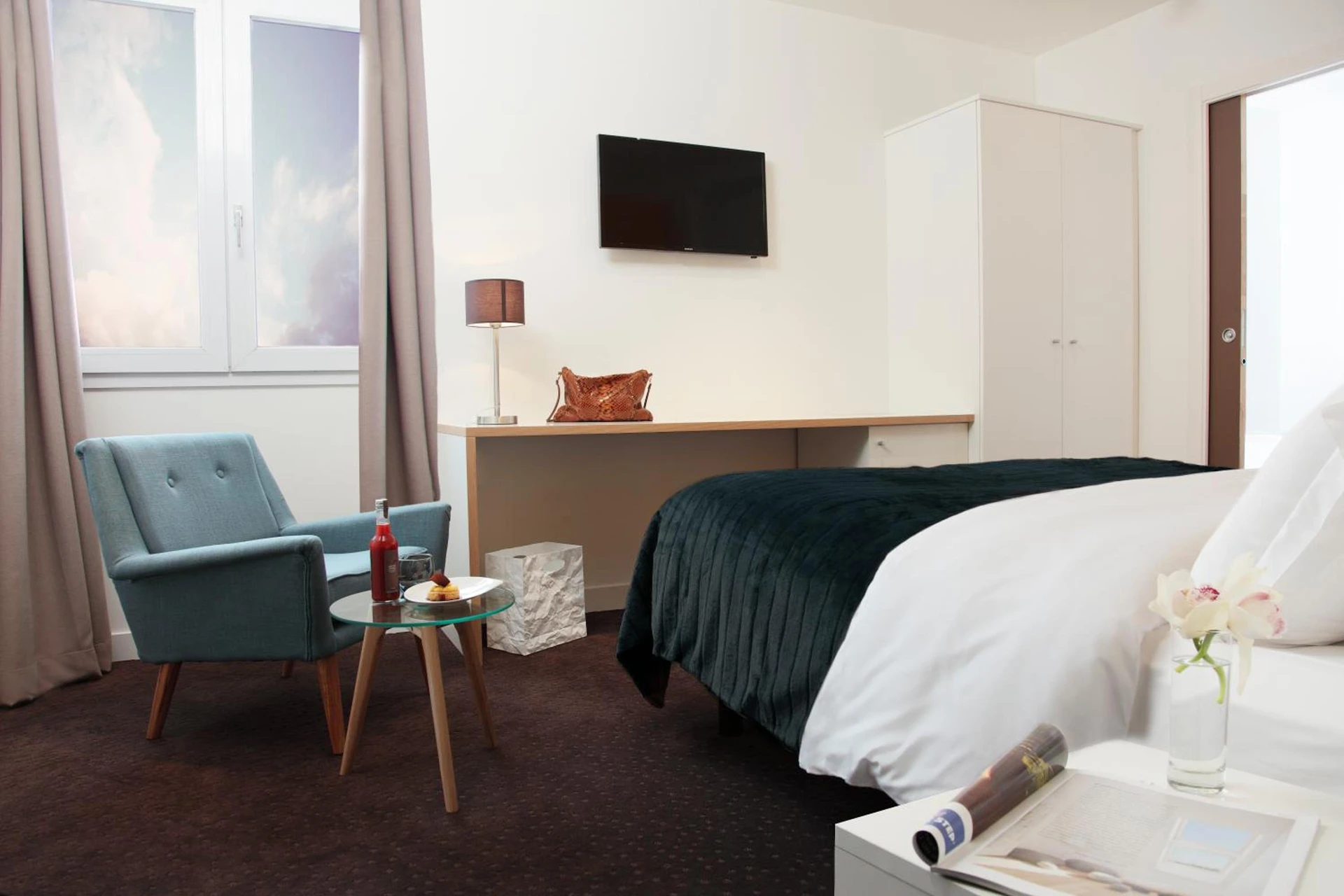 Magnifique chambre pour un séminaire d'entreprise à La Ruche - Rolleboise
