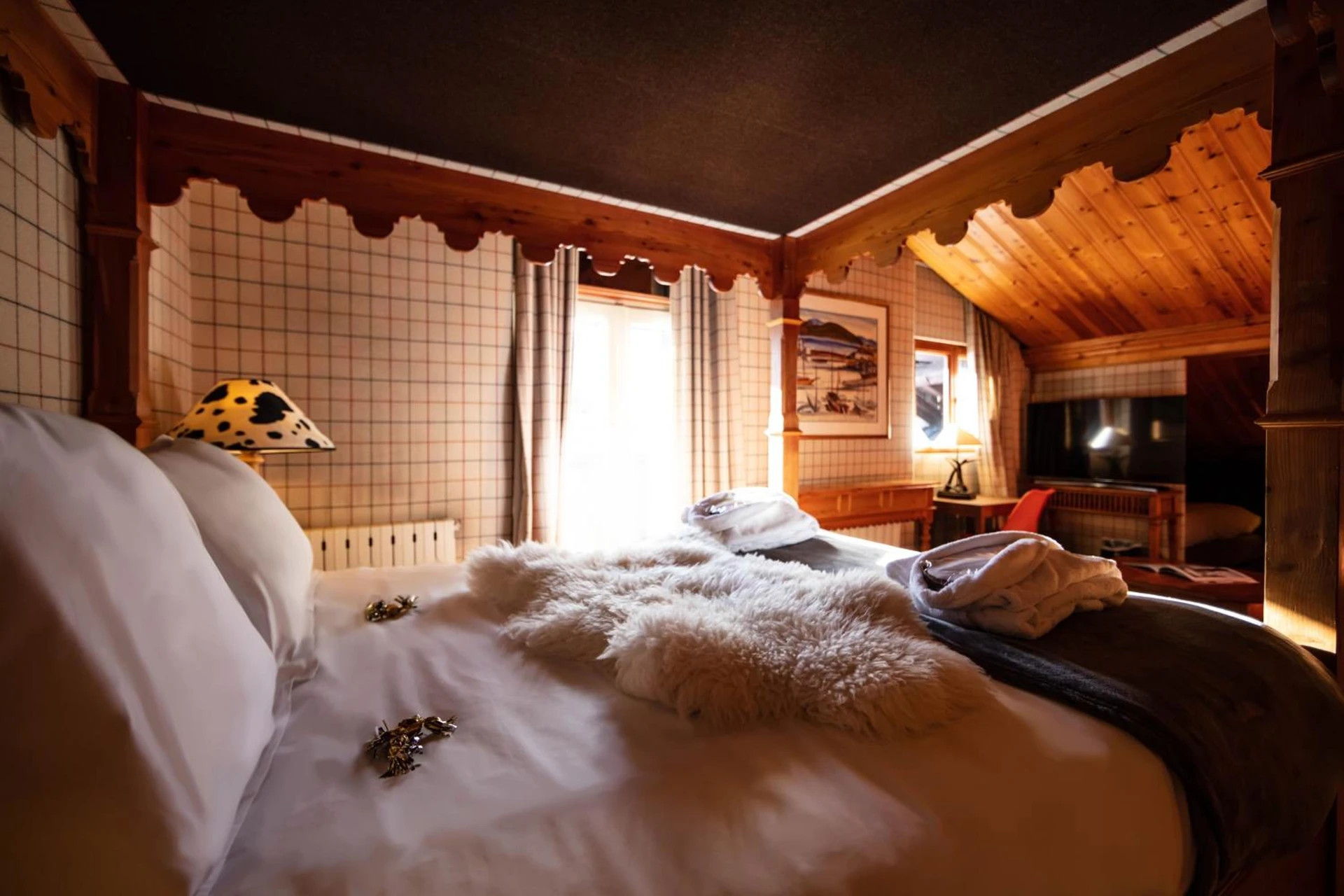 Magnifique chambre pour un séminaire d'entreprise à La Savoyarde - Val dʼIsère