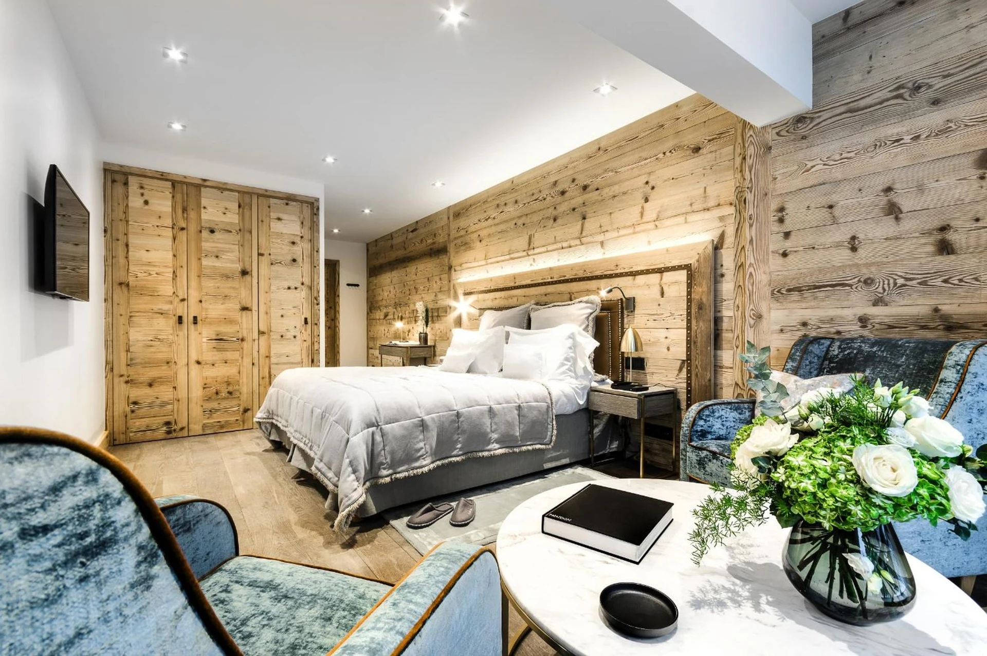 Chambre disponible pour un séminaire d'entreprise à Hôtel La Sivolière - Courchevel