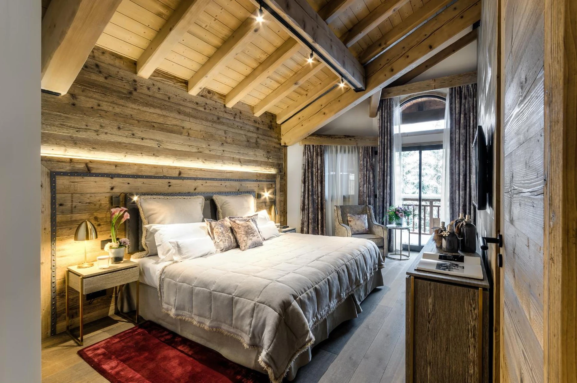 Magnifique chambre pour un séminaire d'entreprise à Hôtel La Sivolière - Courchevel