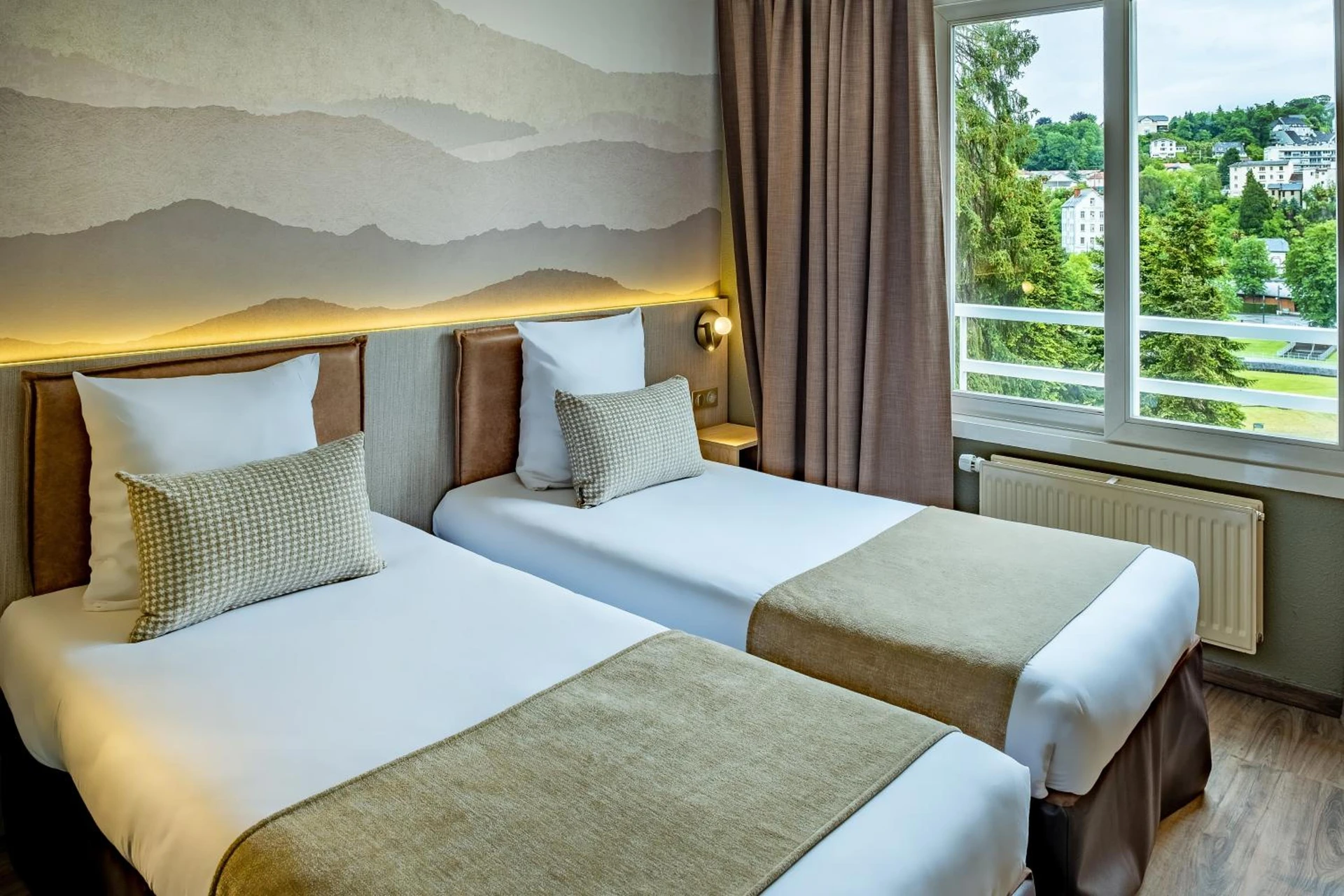Chambre disponible pour un séminaire d'entreprise à Hôtel La Solitude - Lourdes