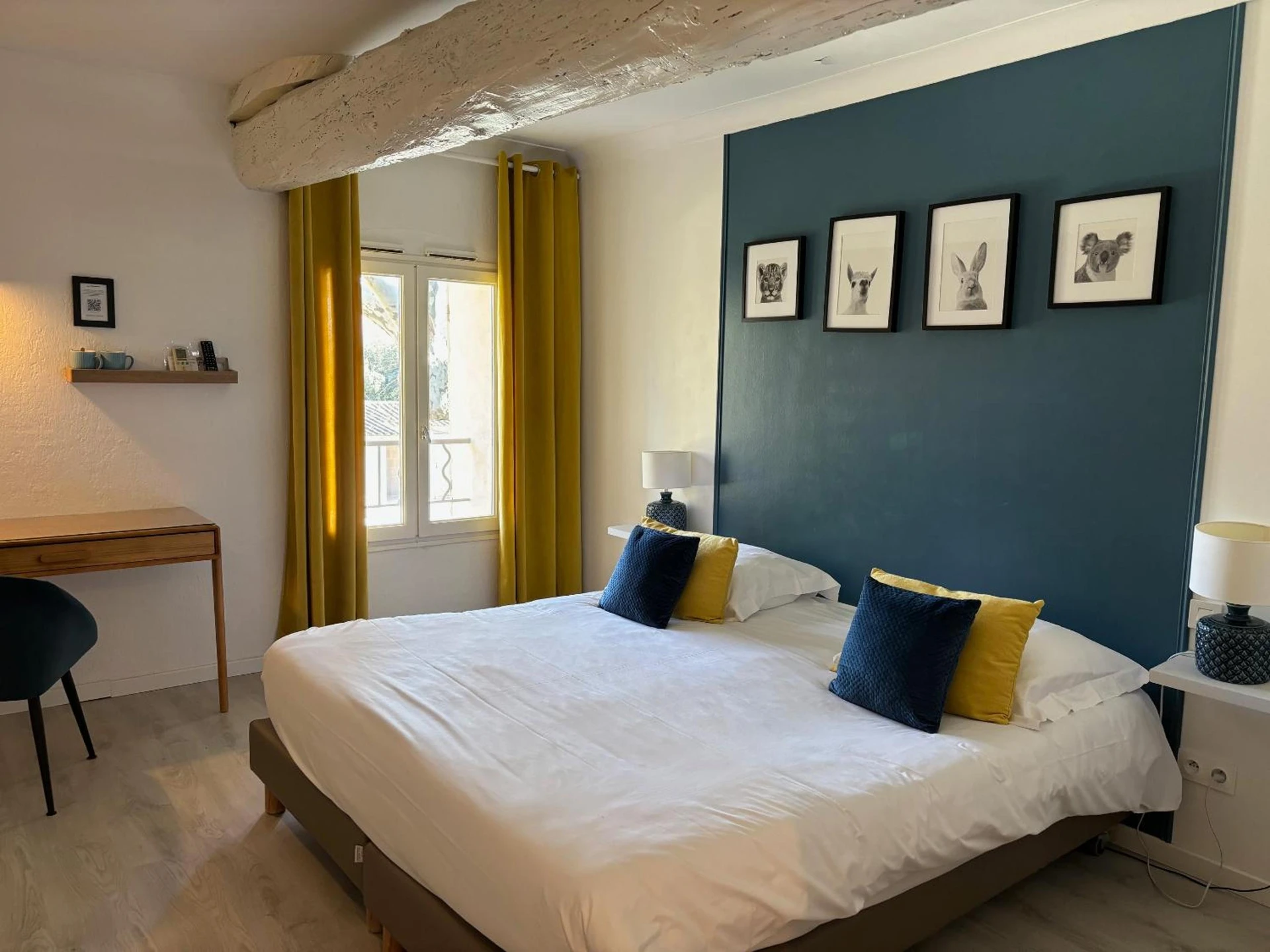 Chambre disponible pour un séminaire d'entreprise à Logis Hôtel La Sommellerie - Châteauneuf-du-Pape