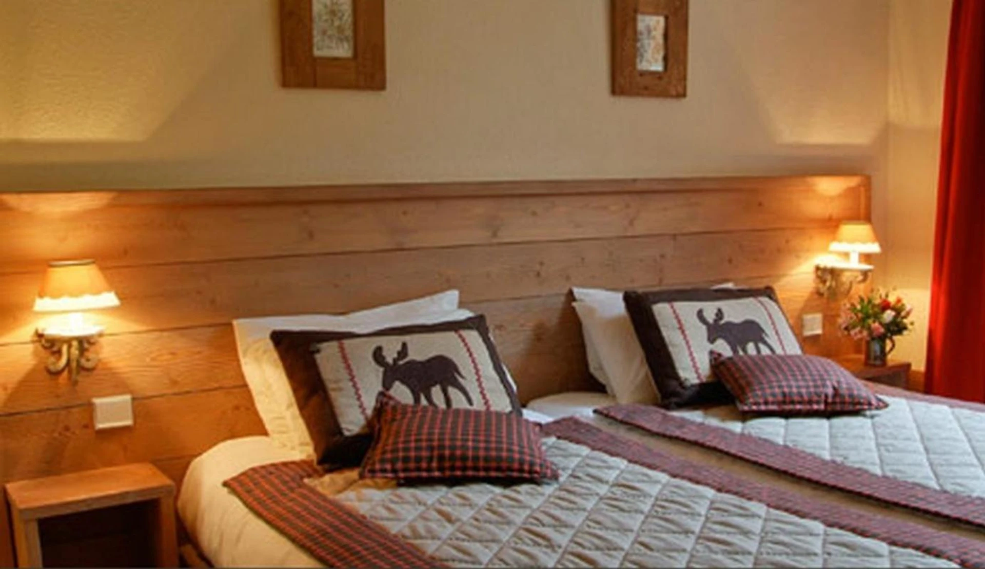 Chambre disponible pour un séminaire d'entreprise à Hôtel Restaurant La Tourmaline - Aime-La-Plagne