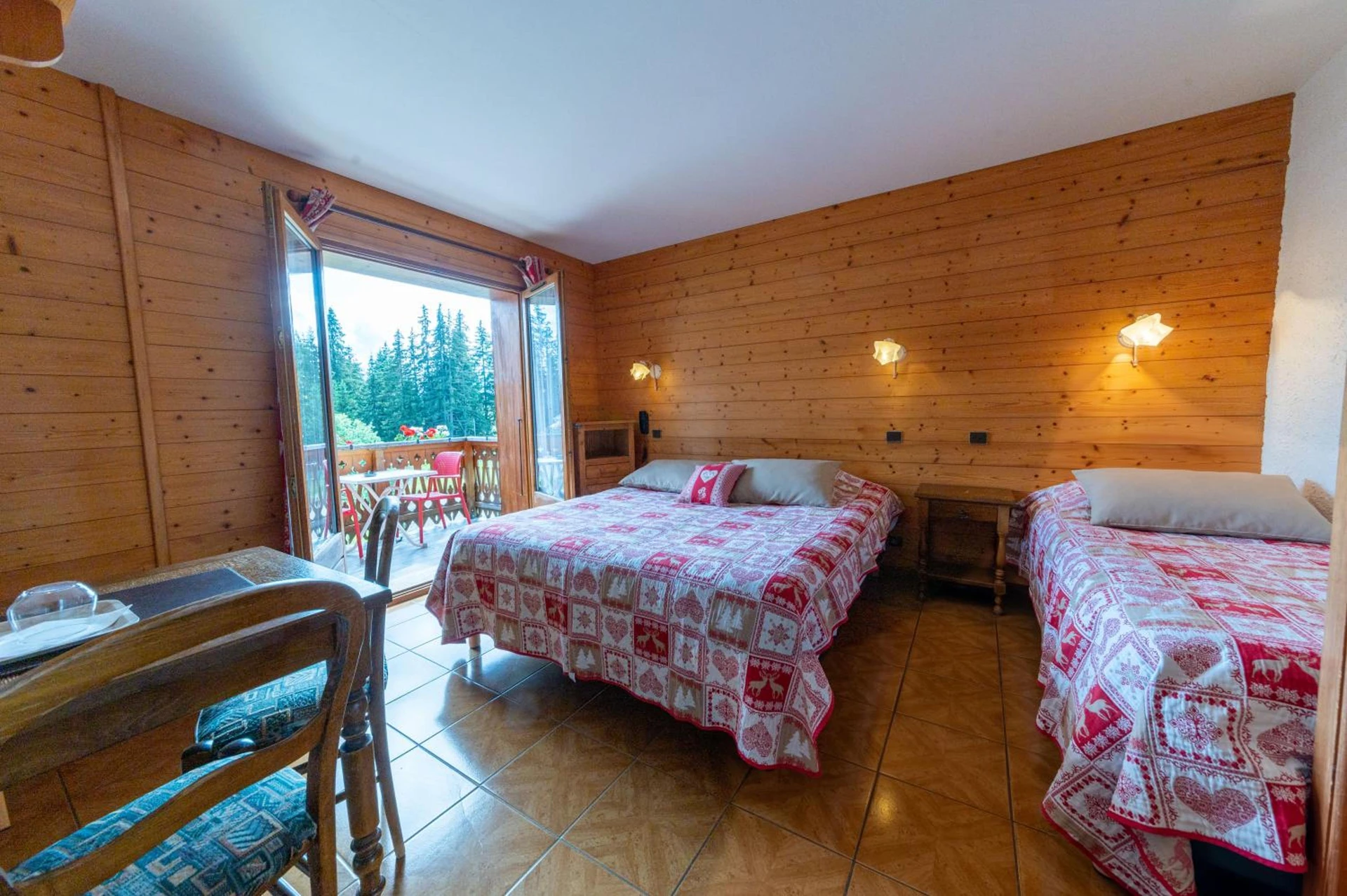 Magnifique chambre pour un séminaire d'entreprise à La Vieille Ferme - Manigod