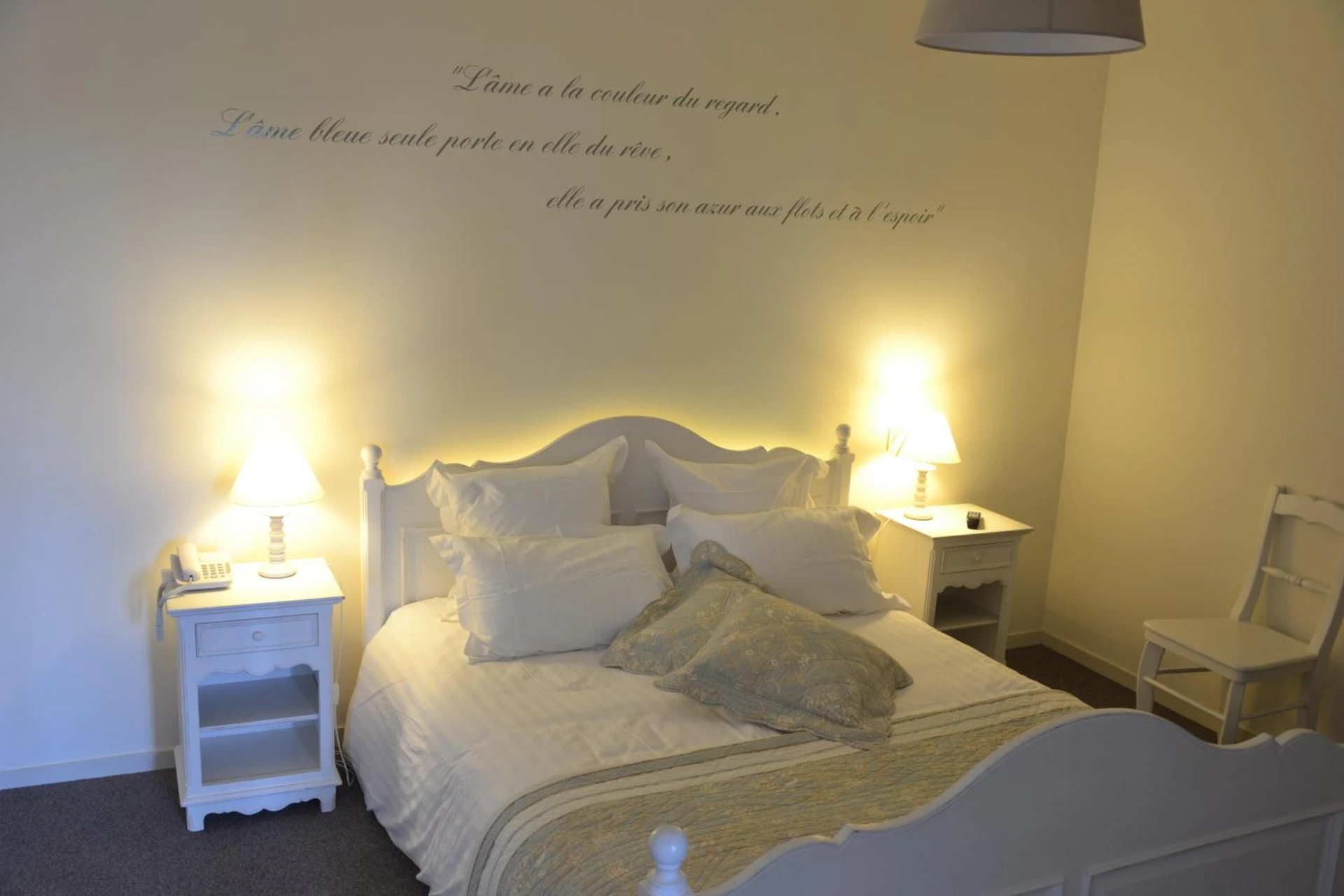 Chambre disponible pour un séminaire d'entreprise à Cit'Hotel La Villa Julia - Agon-Coutainville