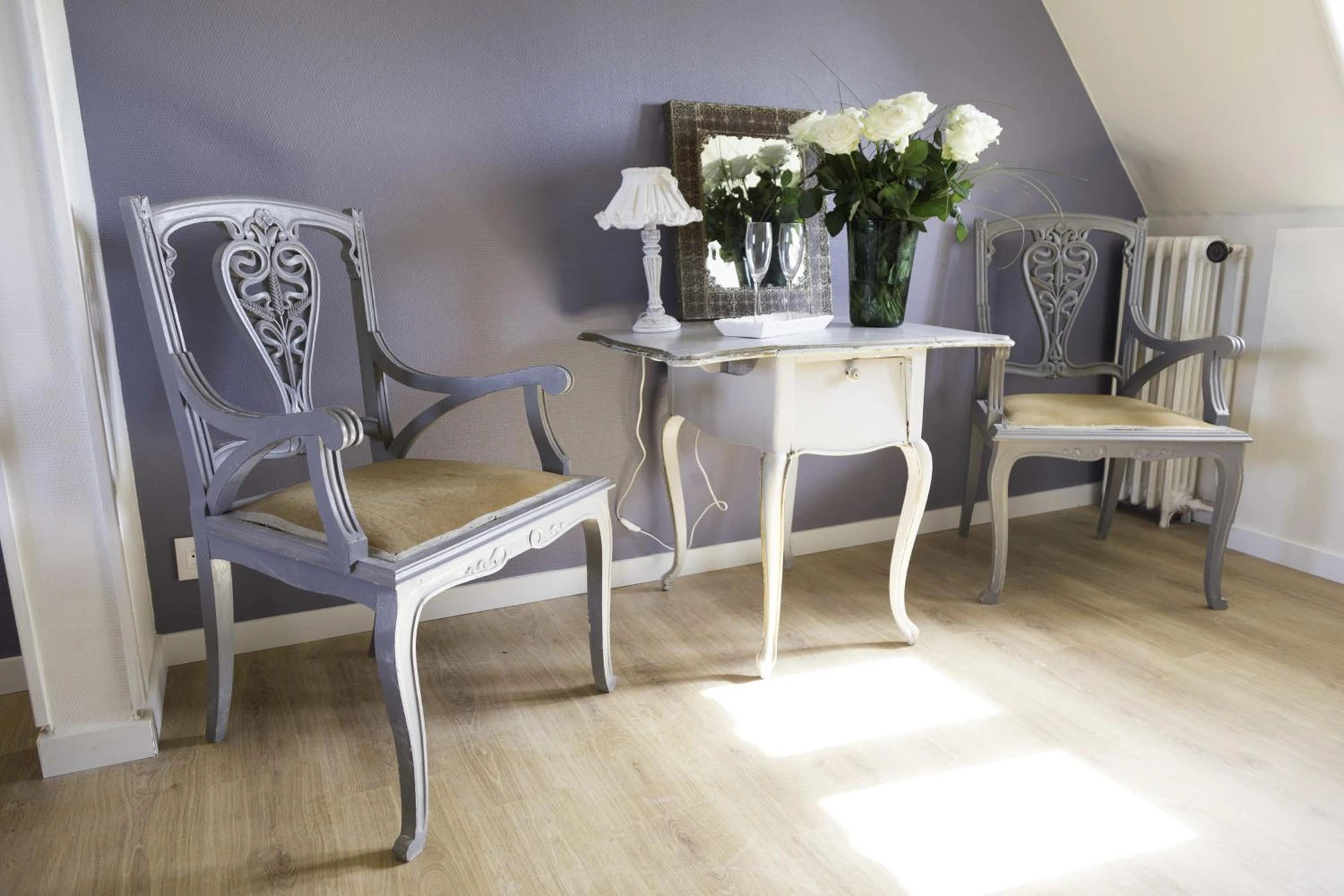 Magnifique chambre pour un séminaire d'entreprise à La Villa Les Mots Passants - Cabourg