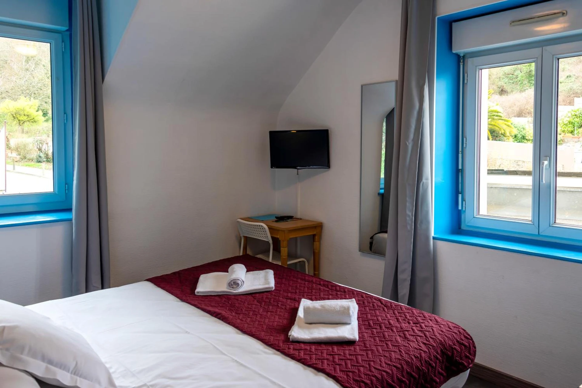 Chambre disponible pour un séminaire d'entreprise à Hotel La Voilerie Cancale bord de mer - Cancale