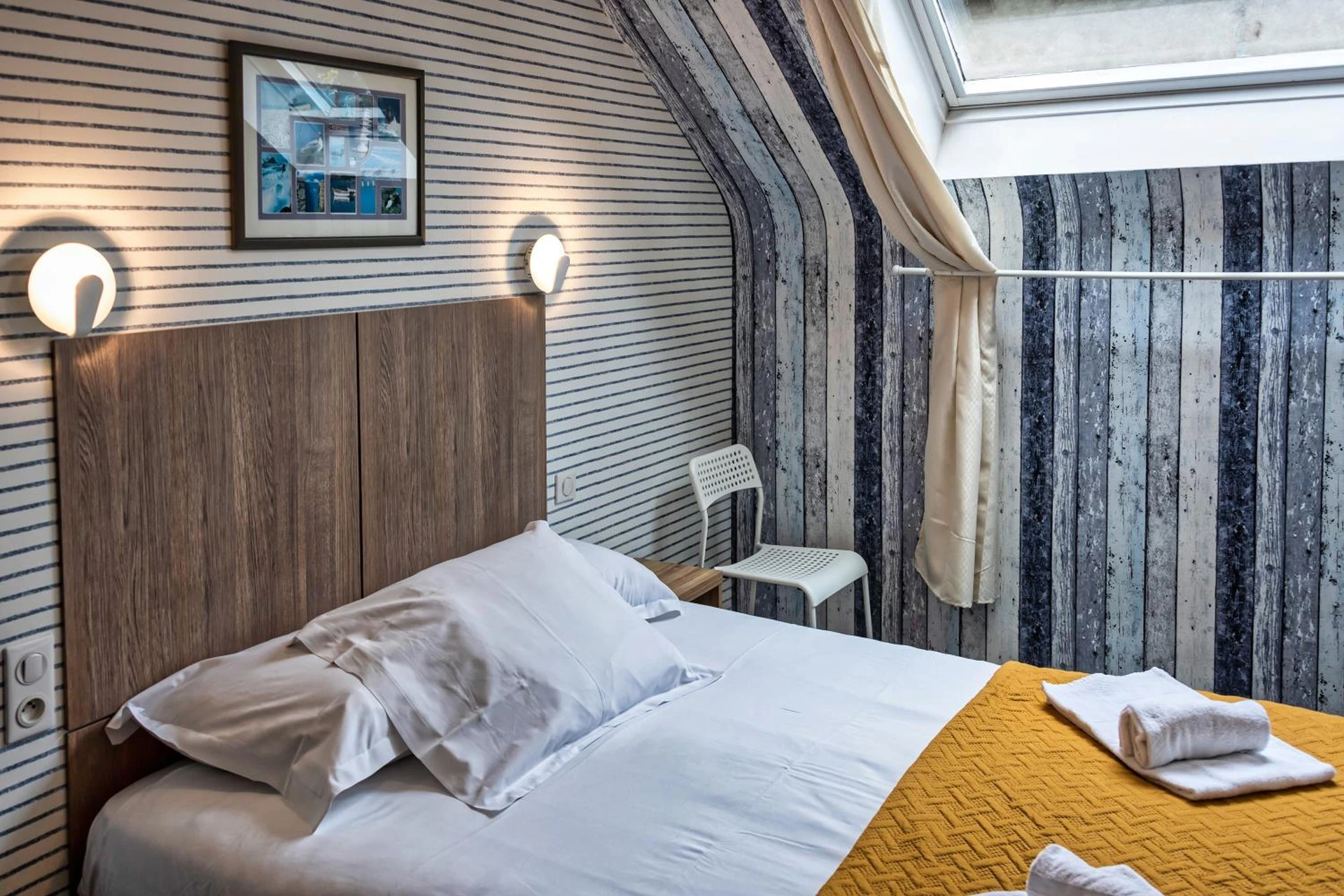 Magnifique chambre pour un séminaire d'entreprise à Hotel La Voilerie Cancale bord de mer - Cancale