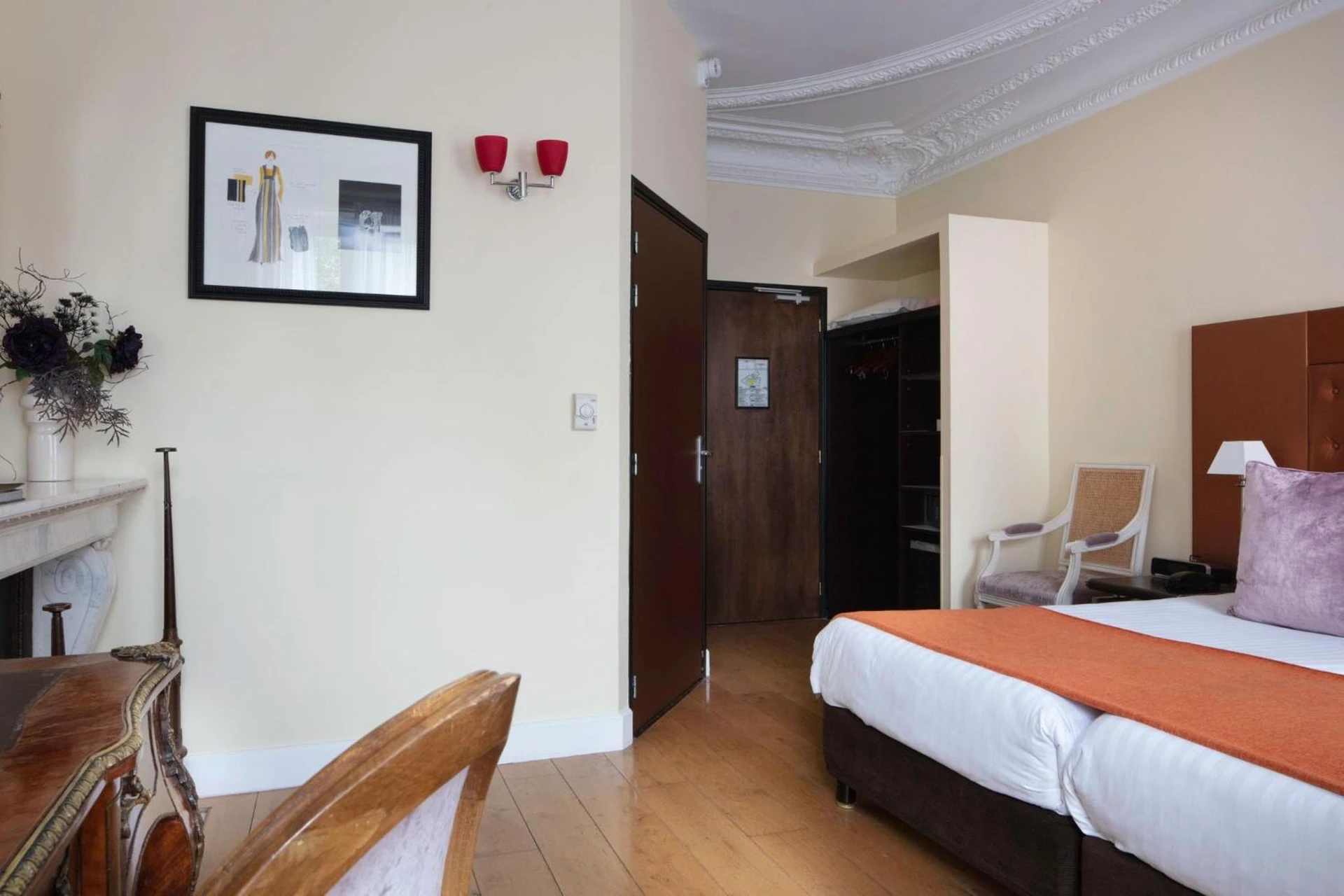 Chambre à Le 123 Elysees - Astotel - Organiser un séminaire d'entreprise à Paris