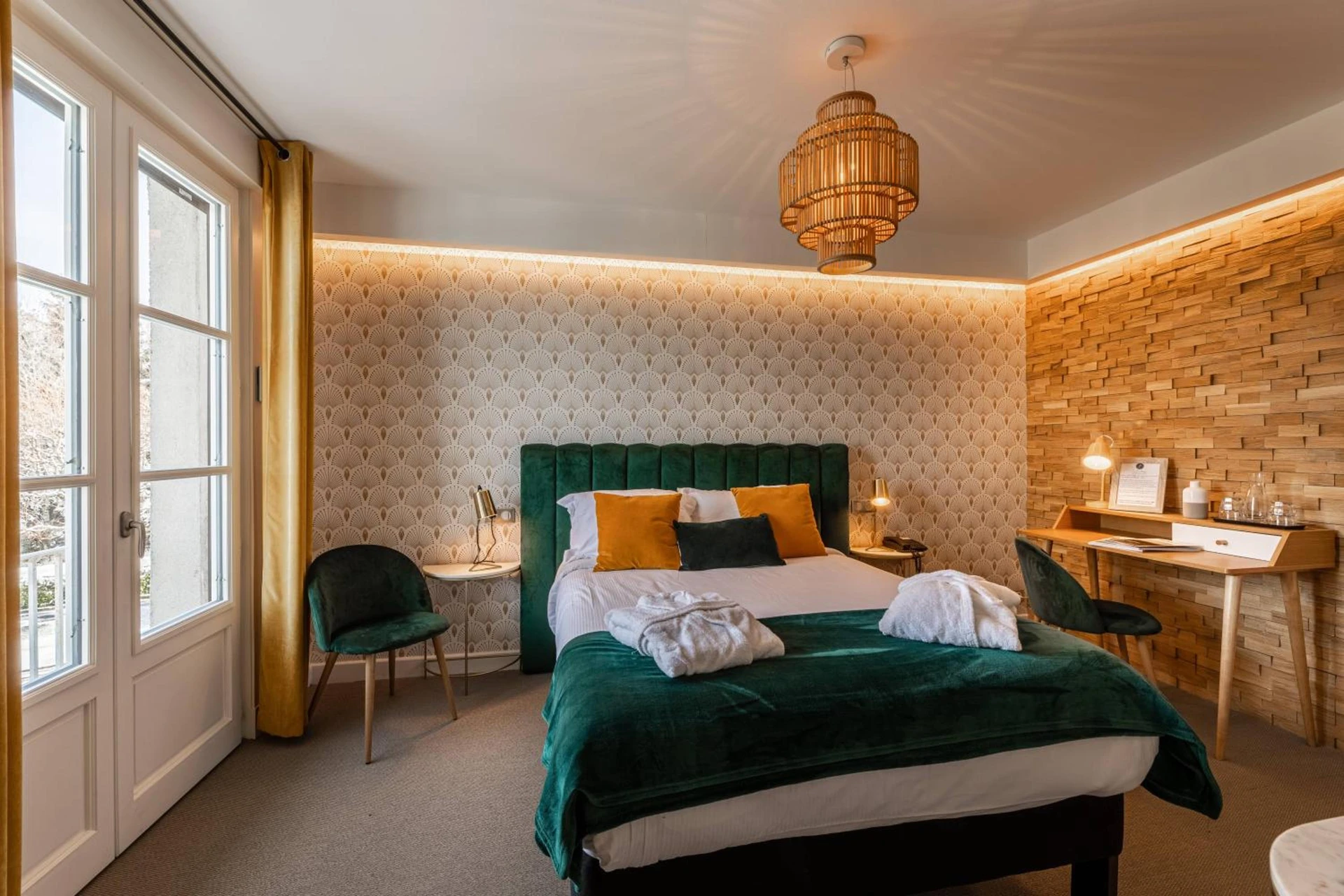 Chambre disponible pour un séminaire d'entreprise à Le Bailliage Hôtel & Spa - Salers