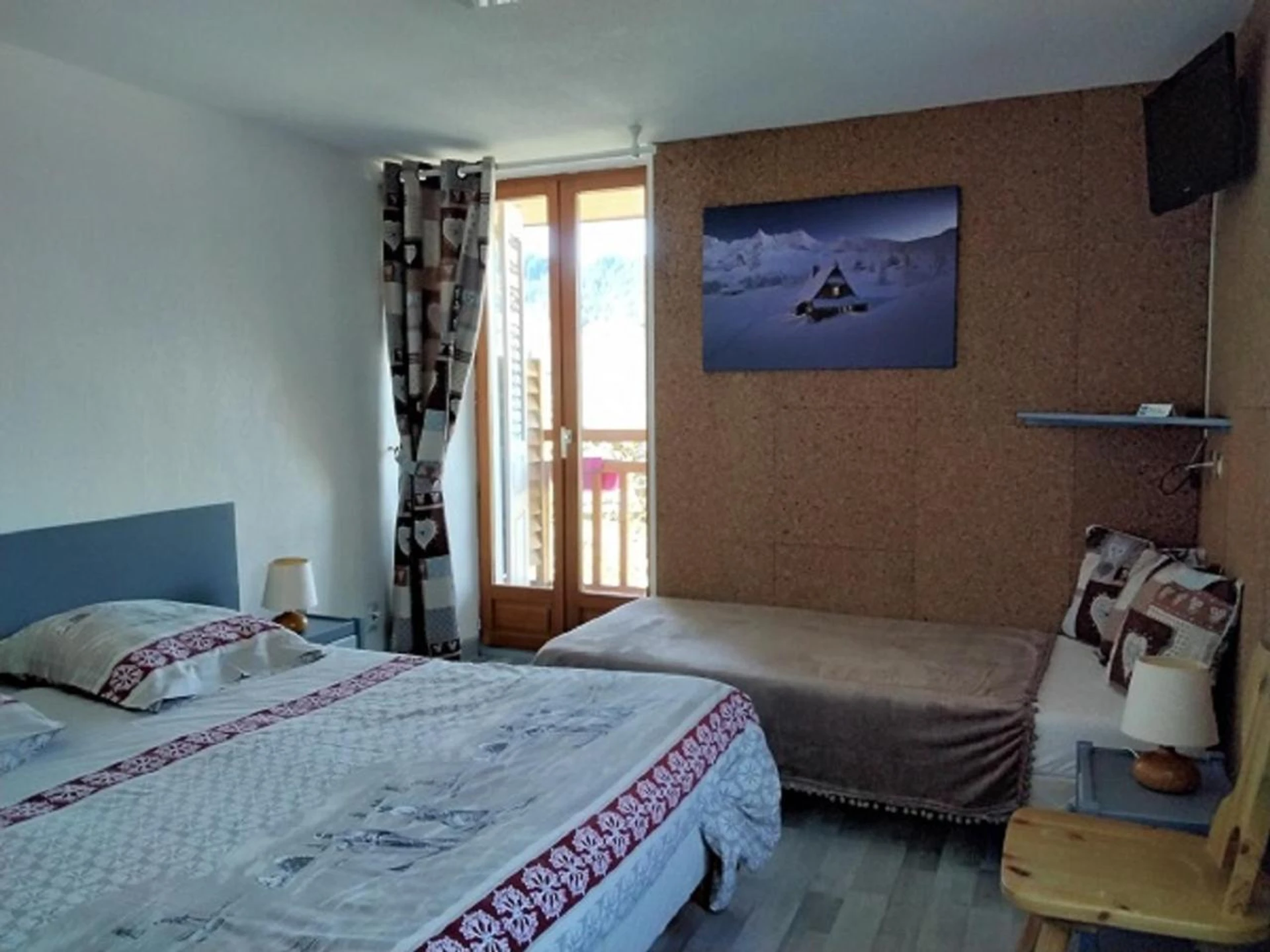 Magnifique chambre pour un séminaire d'entreprise à Hôtel Le Beauséjour - Saint-François-Longchamp
