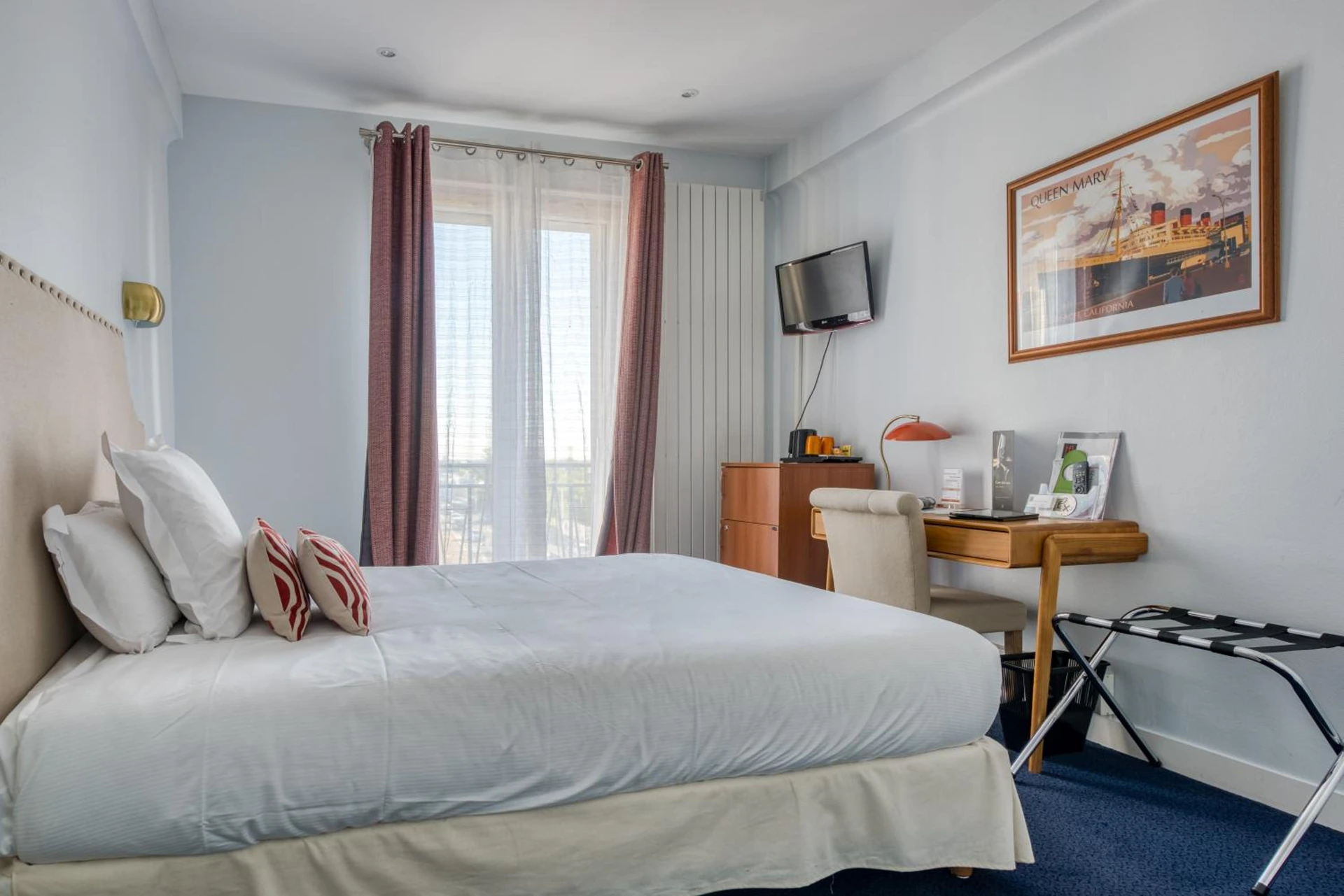 Chambre disponible pour un séminaire d'entreprise à Hotel Le Berry Saint-Nazaire - Saint-Nazaire