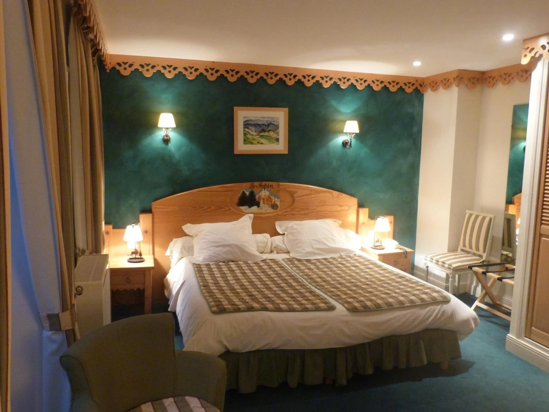 Chambre disponible pour un séminaire d'entreprise à Hôtel Le Bois Joli - Cauterets