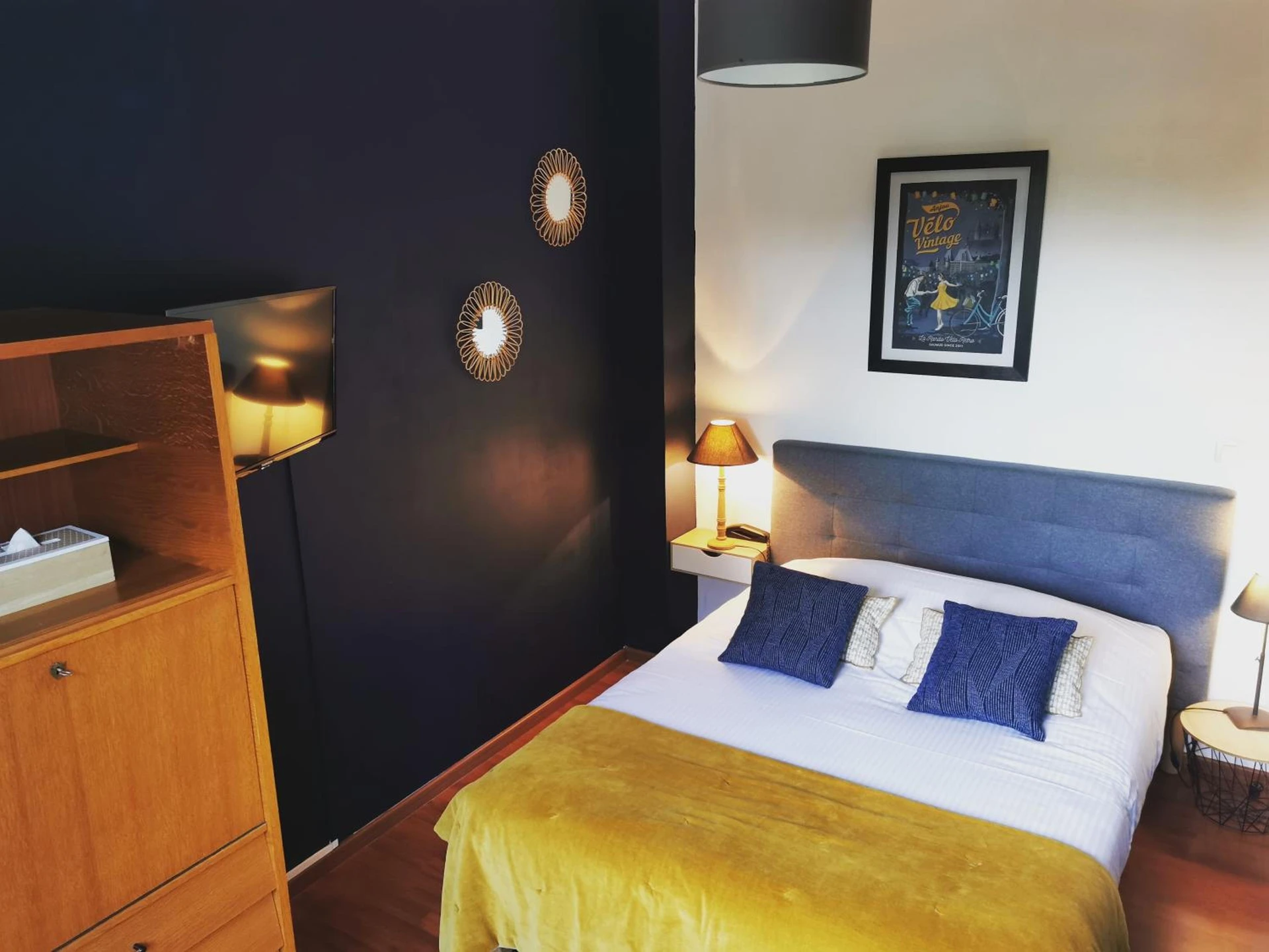 Chambre disponible pour un séminaire d'entreprise à Hotel Restaurant Le Bosquet - Les Ponts-de-Cé