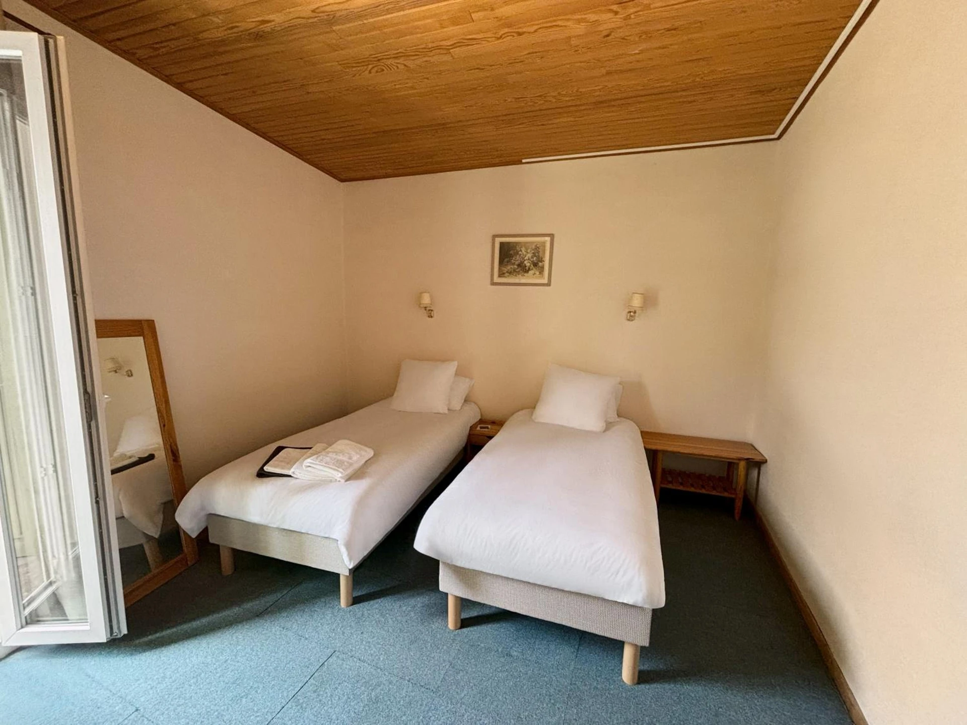 Magnifique chambre pour un séminaire d'entreprise à Hôtel Restaurant Le Botaniste - Prats-de-Mollo-la-Preste