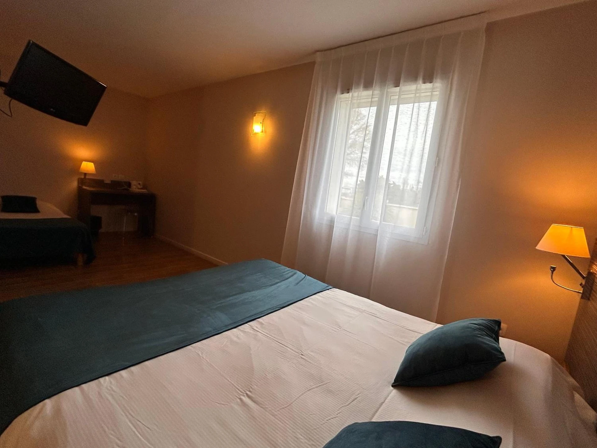 Magnifique chambre pour un séminaire d'entreprise à Hotel le Caiman - Pierrelatte