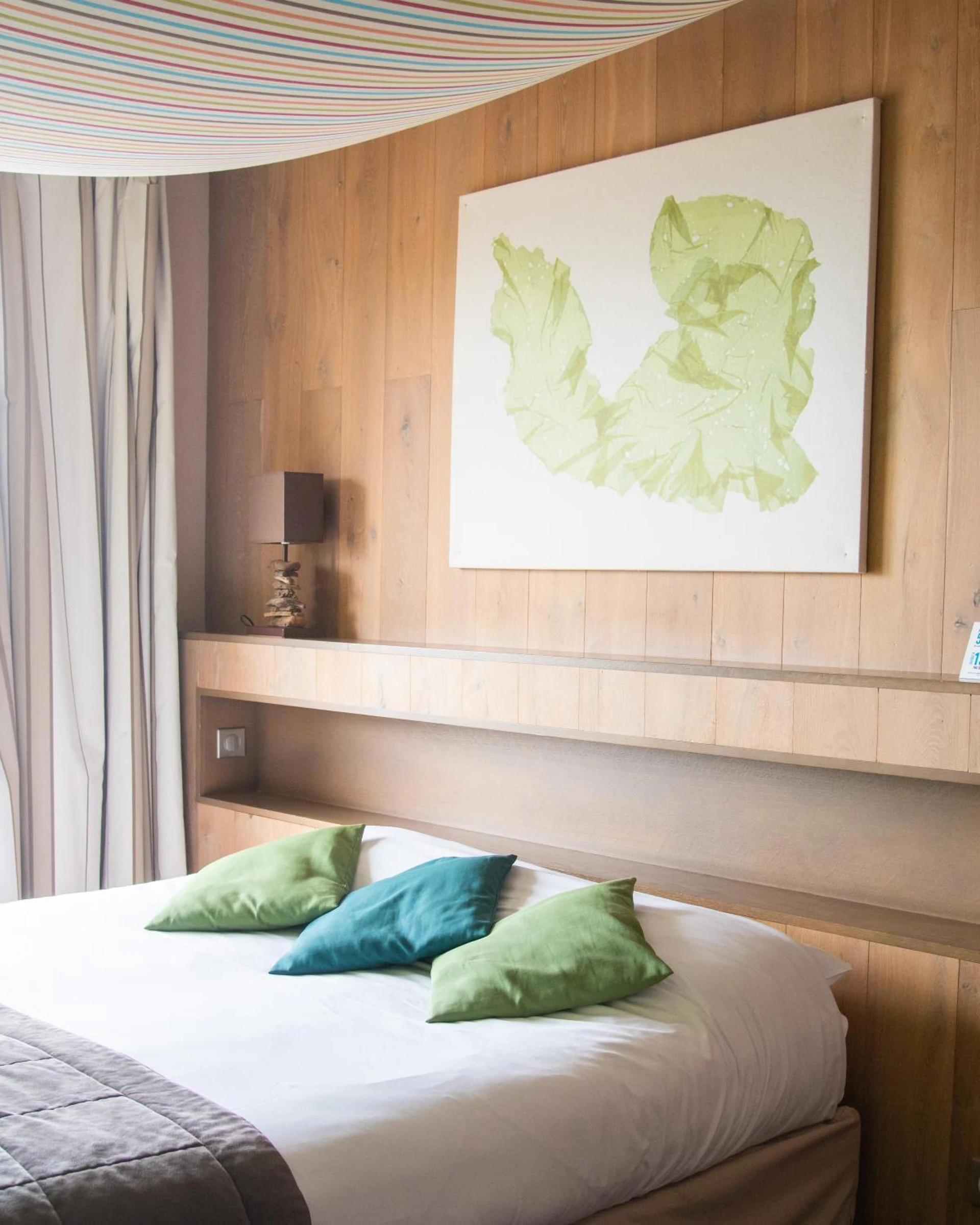 Chambre disponible pour un séminaire d'entreprise à Logis Hôtel Le Calluna Restaurant La Flottille - Préfailles