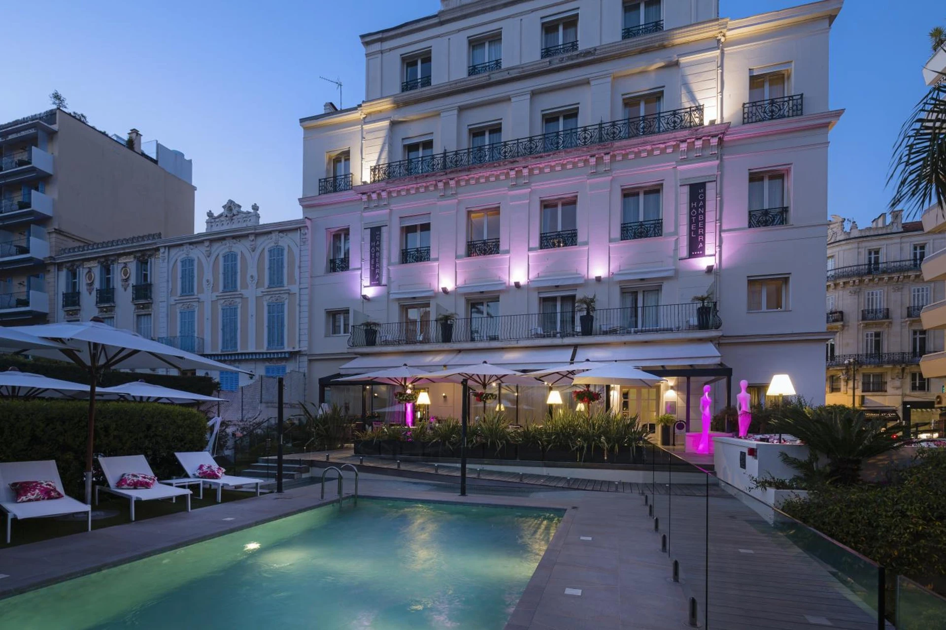 Lieu convivial pour un séminaire d'entreprise à Hôtel Le Canberra - Cannes - En savoir plus 