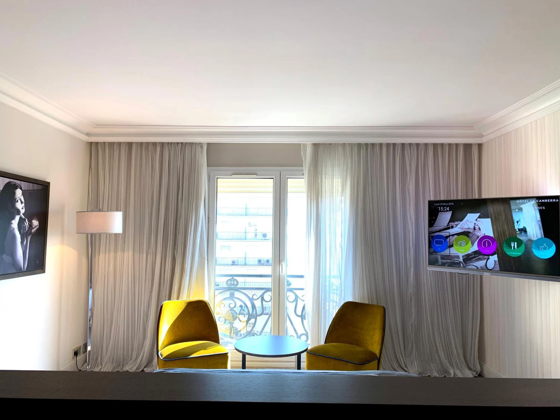 Chambre disponible pour un séminaire d'entreprise à Hôtel Le Canberra - Cannes