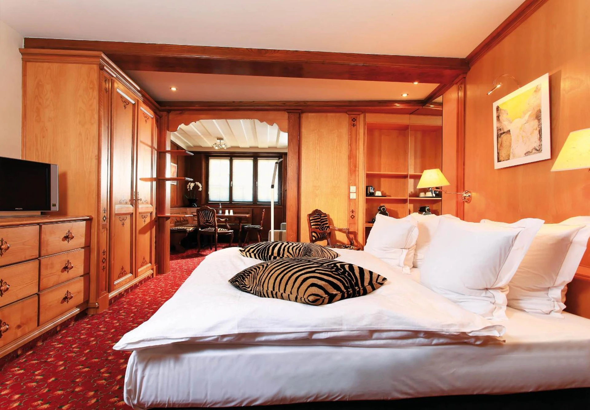 Magnifique chambre pour un séminaire d'entreprise à Hotel - Restaurant Le Cerf & Spa - Marlenheim