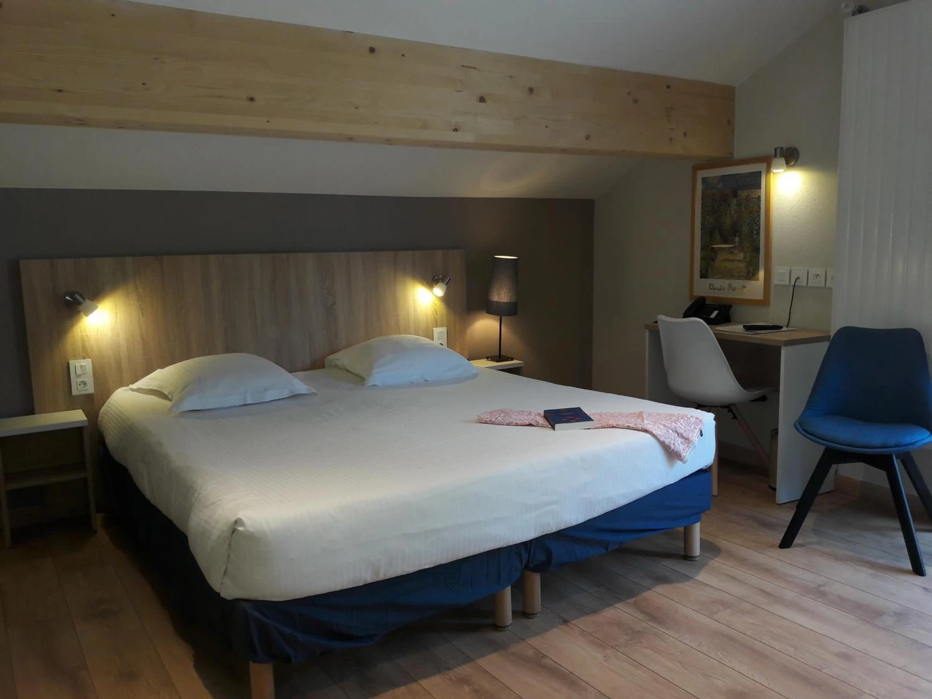 Chambre disponible pour un séminaire d'entreprise à Le Chabi - La Chapelle-dʼAbondance