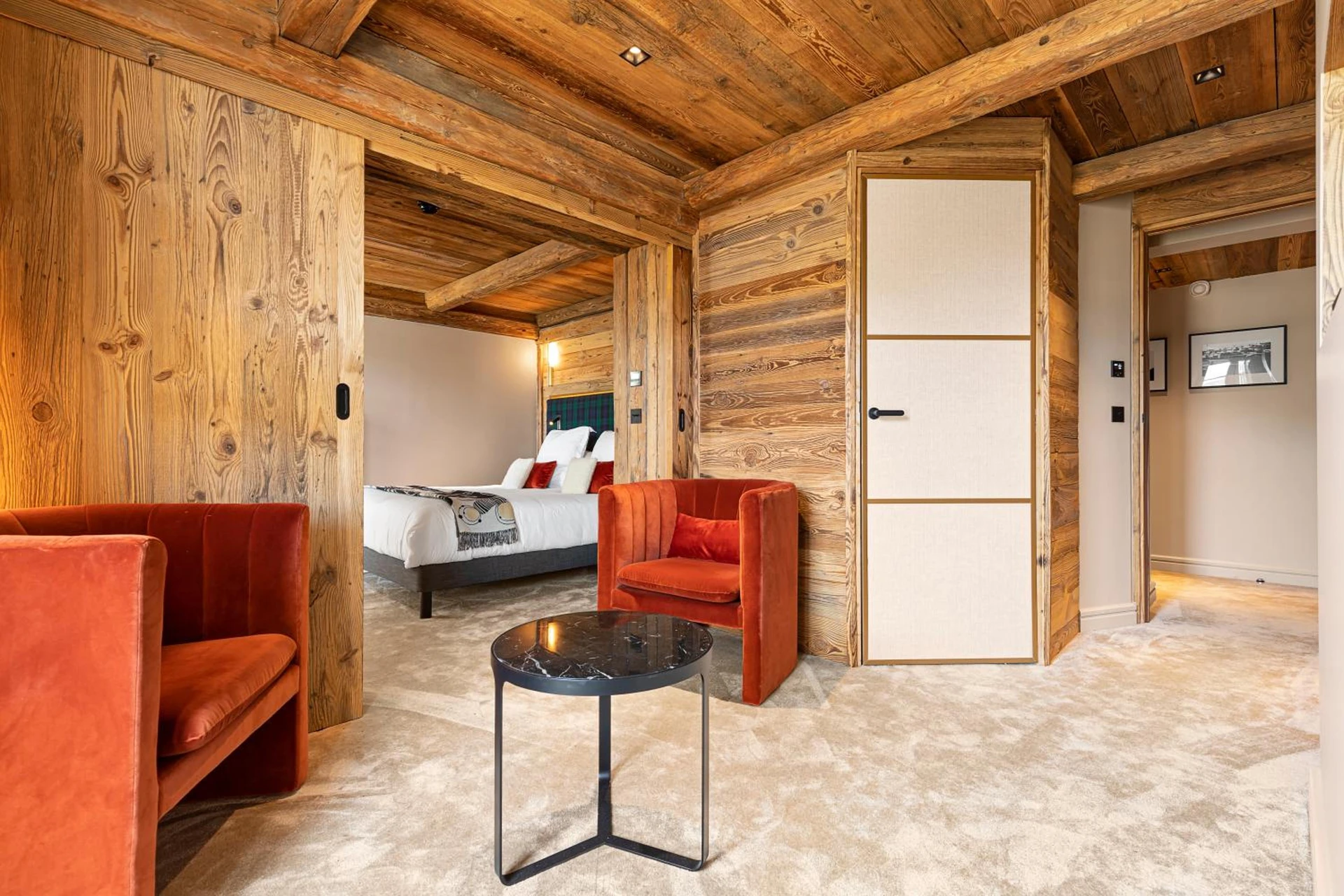 Ambiance de travail pour séminaire d'entreprise à Hotel Le Chabichou - Courchevel