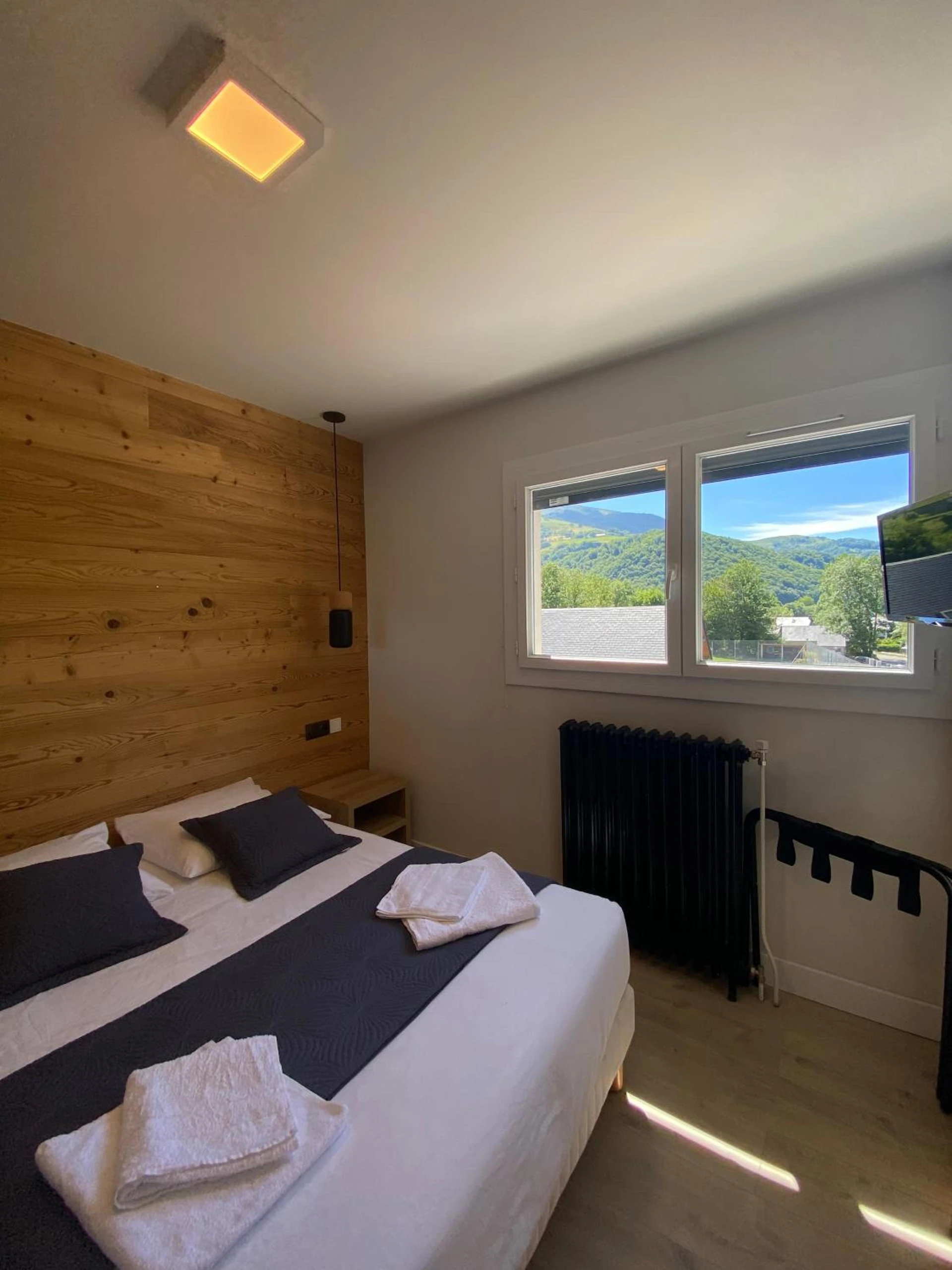 Chambre disponible pour un séminaire d'entreprise à Hotel Le Chalet - Sainte-Marie-de-Campan