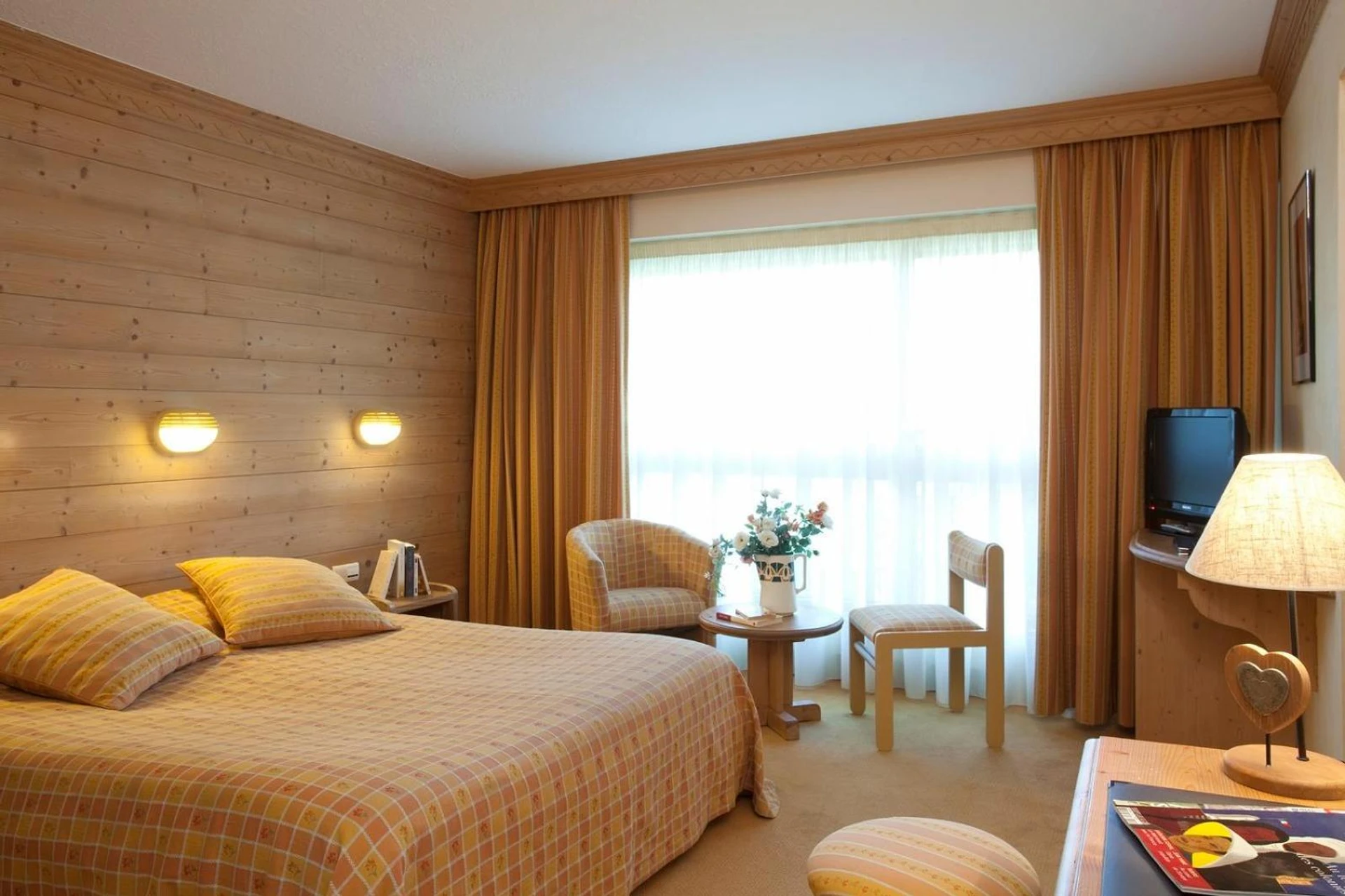 Chambre disponible pour un séminaire d'entreprise à Hotel le Chalet - Gresse-en-Vercors