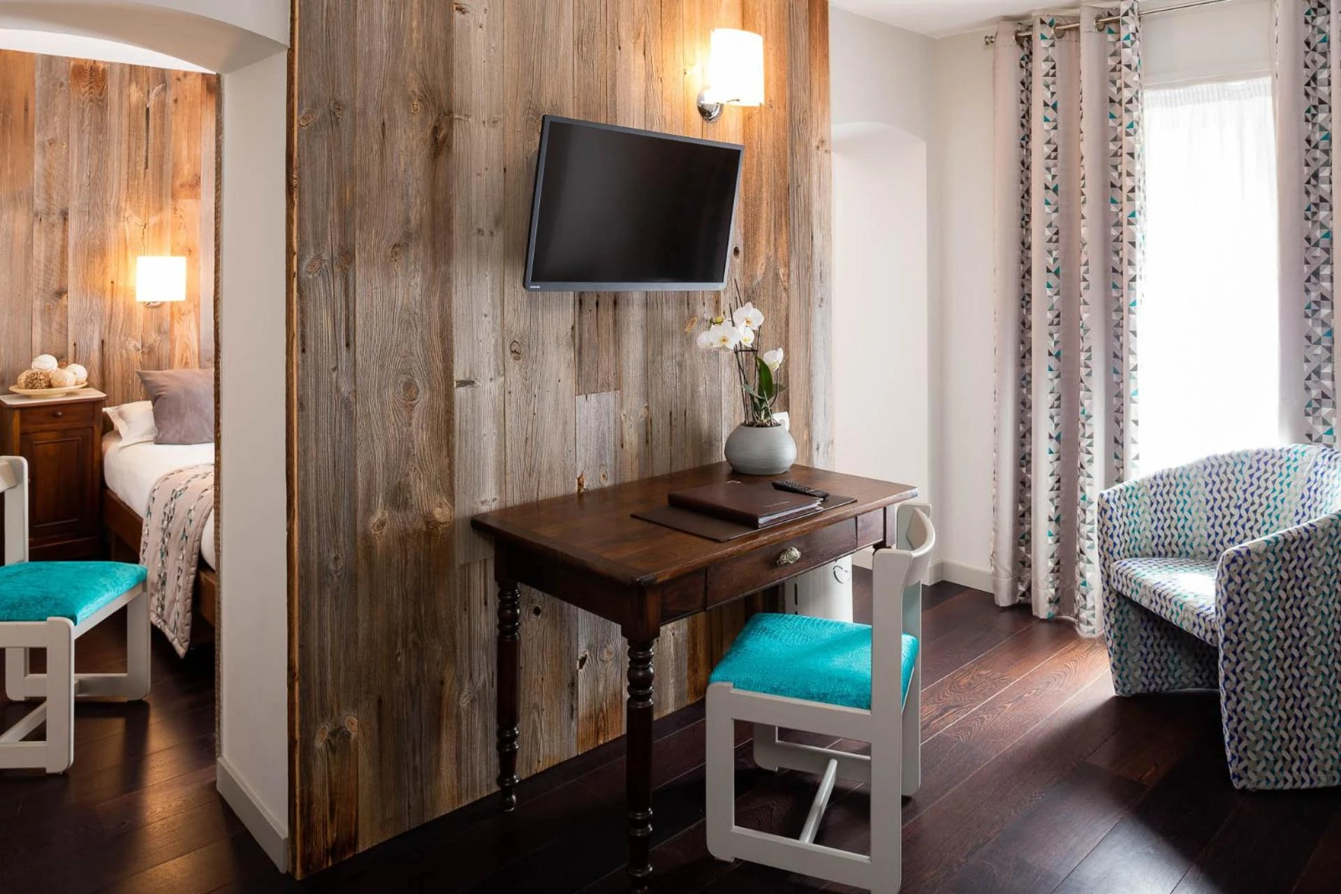 Chambre disponible pour un séminaire d'entreprise à Hotel le Chalet - Gresse-en-Vercors