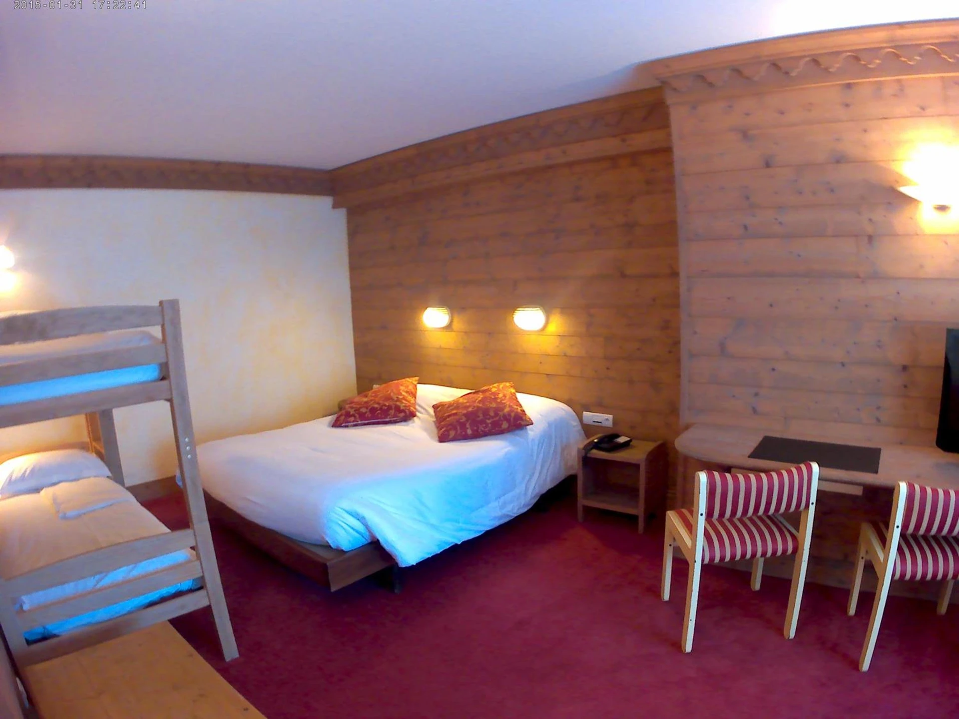 Chambre disponible pour un séminaire d'entreprise à Hotel le Chalet - Gresse-en-Vercors