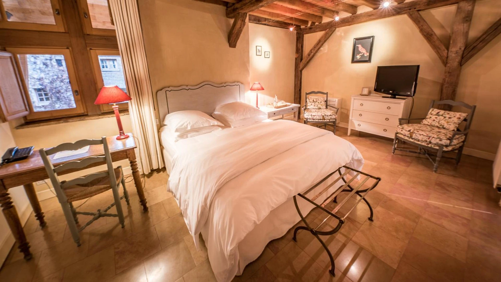 Magnifique chambre pour un séminaire d'entreprise à Le Champ des Oiseaux Hôtel & Spa - Troyes