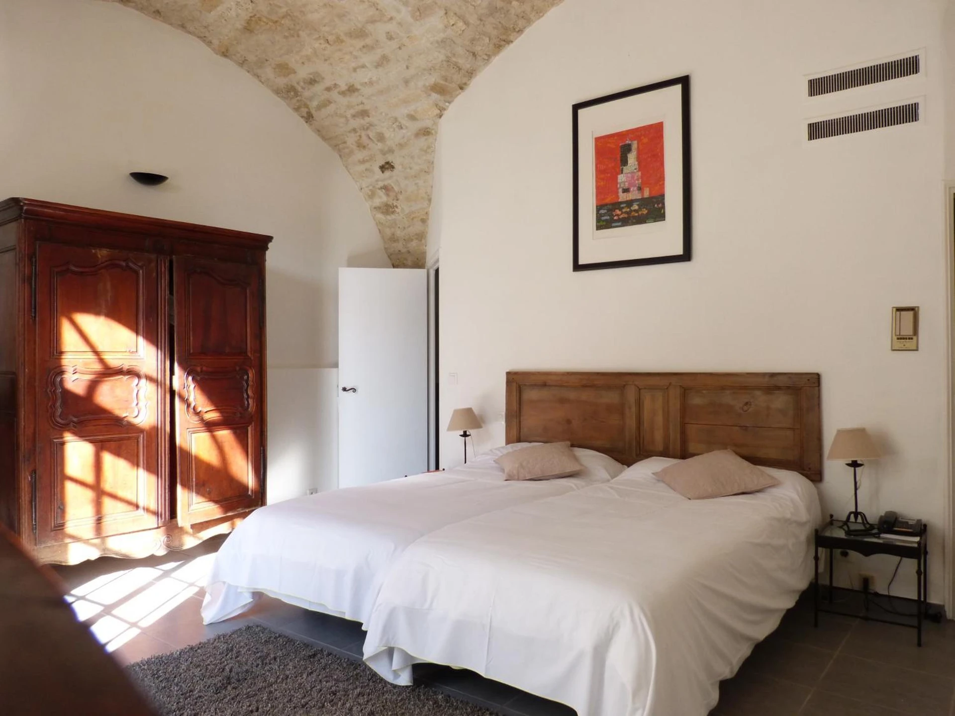 Chambre disponible pour un séminaire d'entreprise à Château d'Arpaillargues - TERITORIA - Arpaillargues-et-Aureillac