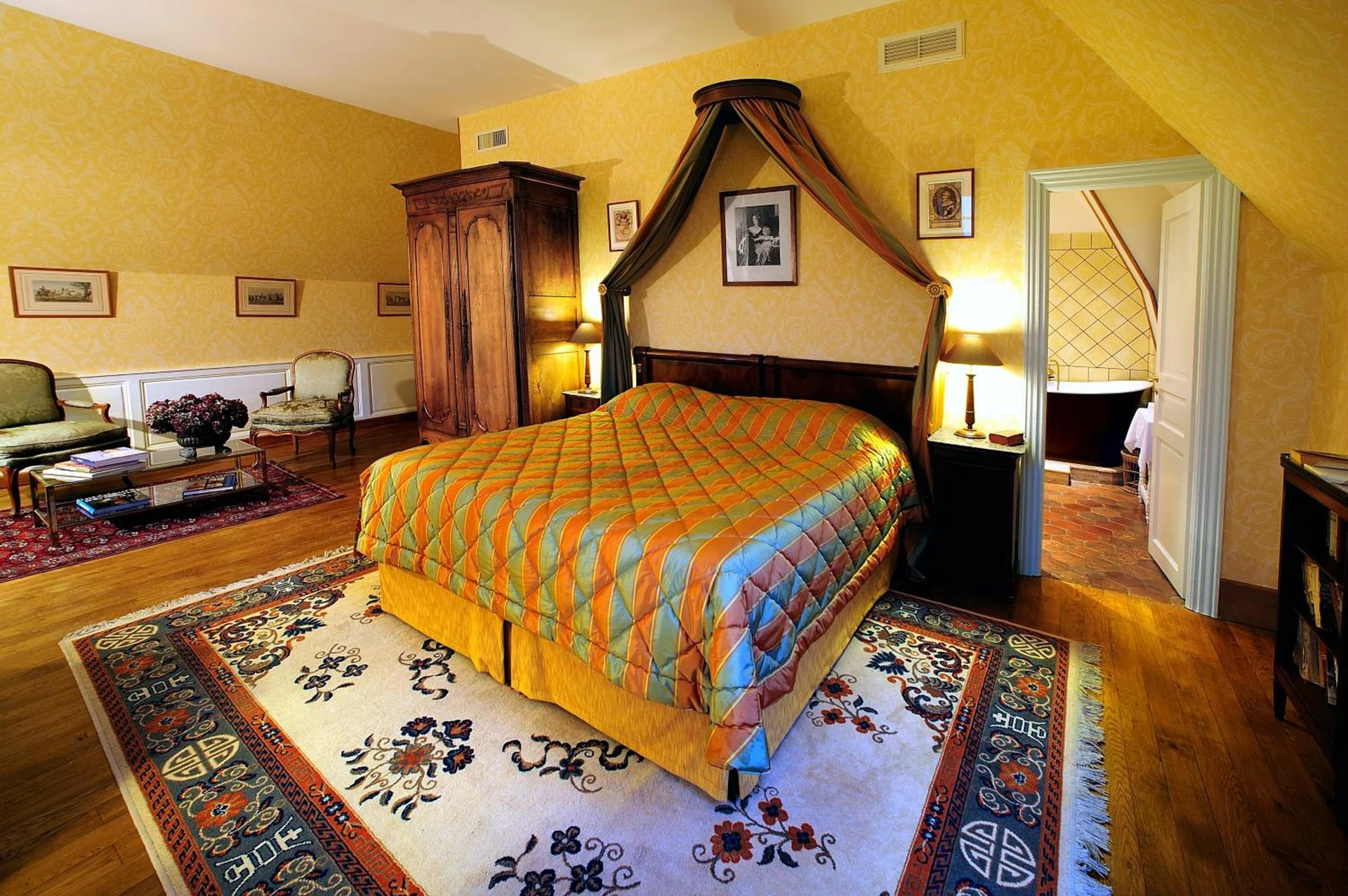 Chambre disponible pour un séminaire d'entreprise à Château-Hôtel de Bourron - Bourron-Marlotte