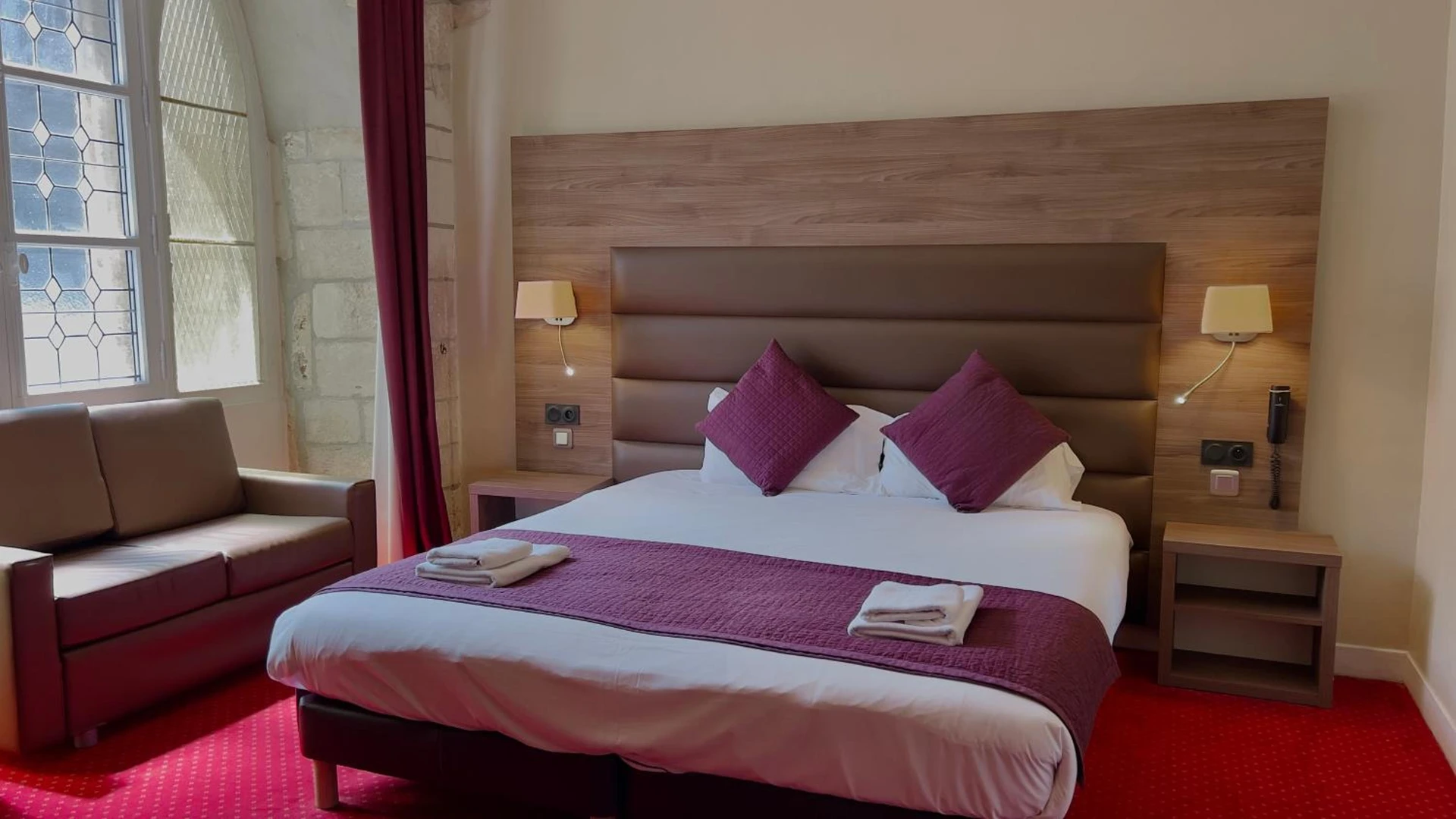 Chambre disponible pour un séminaire d'entreprise à L'Hostellerie du Château de Bricquebec - Bricquebec