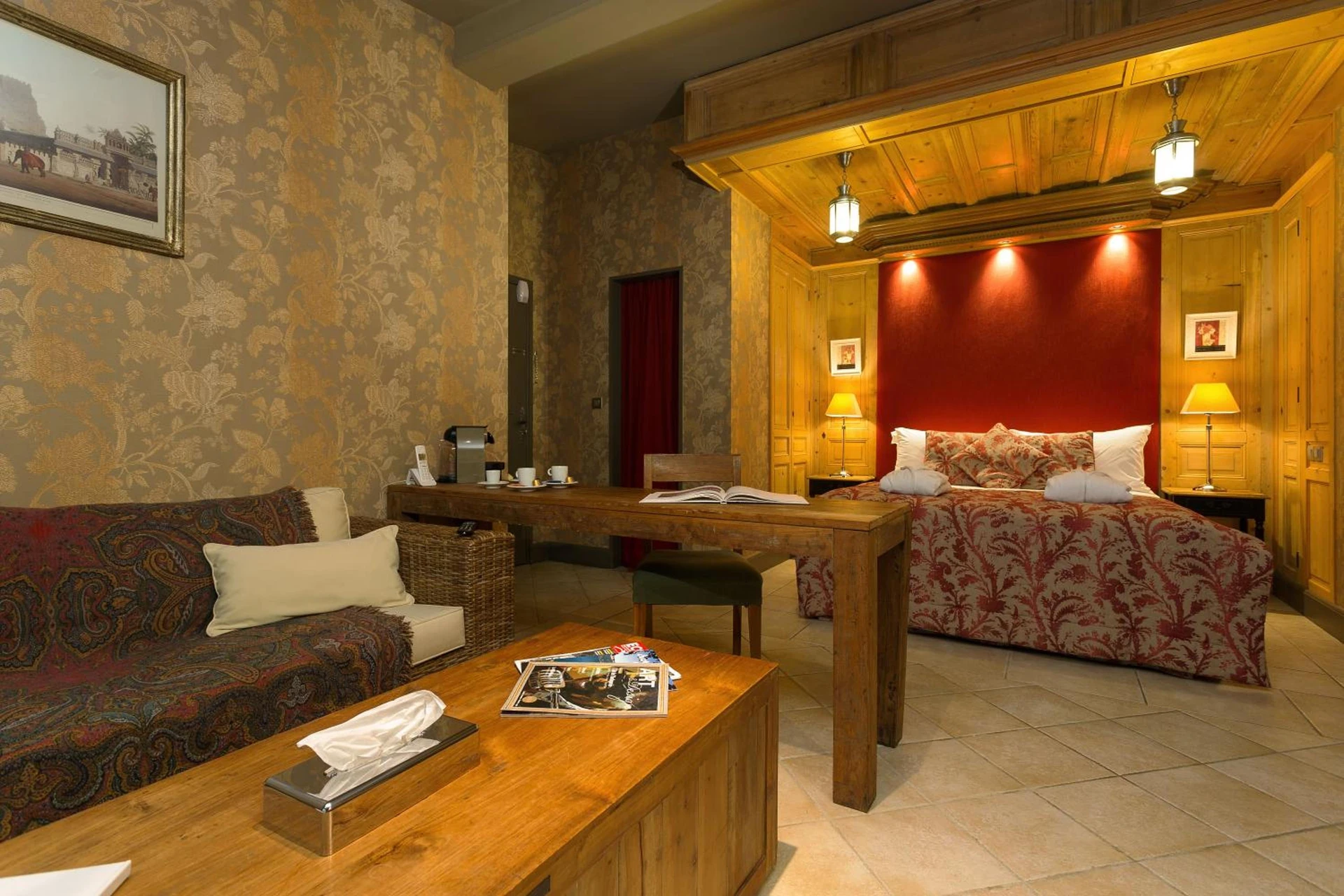 Chambre disponible pour un séminaire d'entreprise à Château de Candie - Chambéry