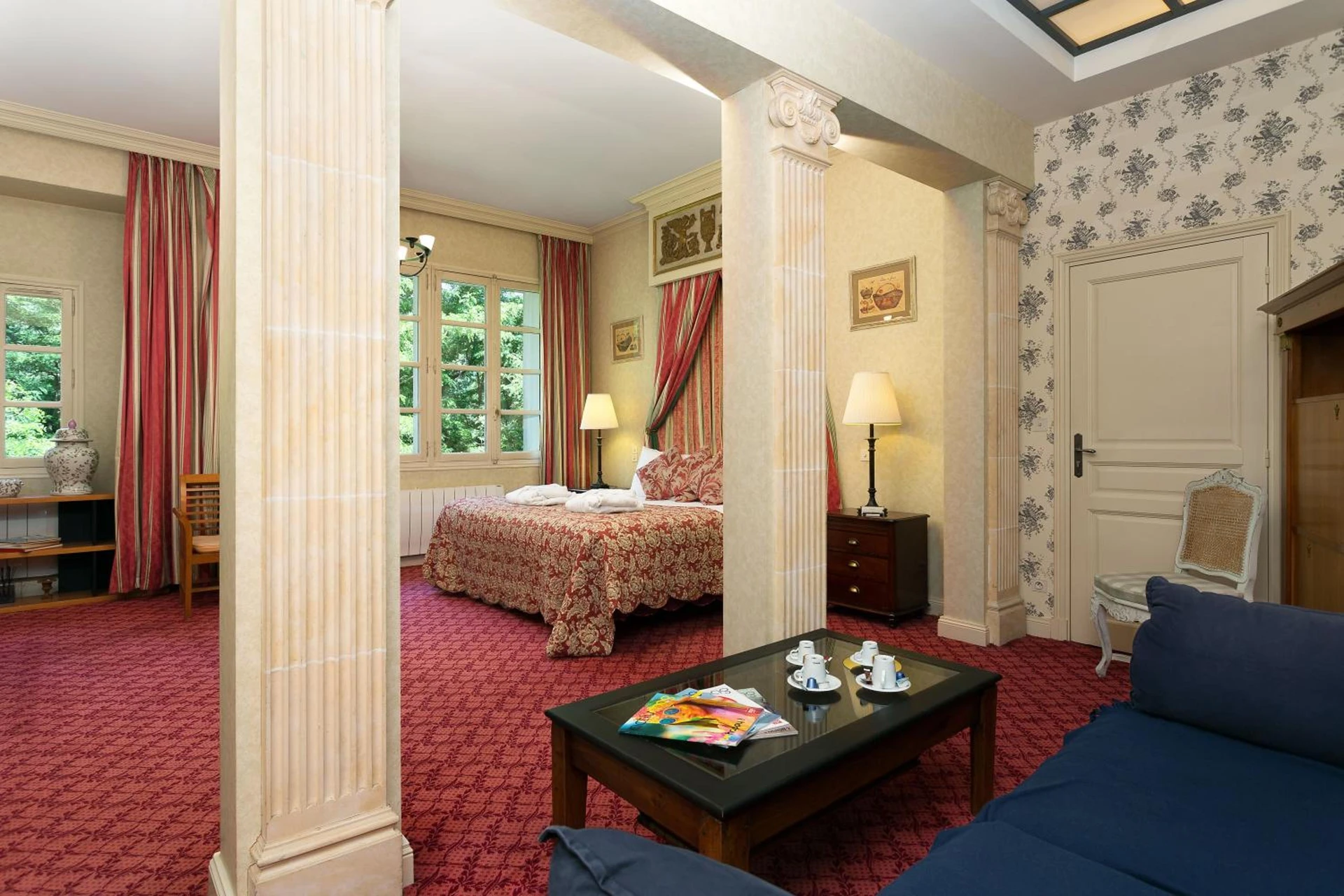Chambre disponible pour un séminaire d'entreprise à Château de Candie - Chambéry