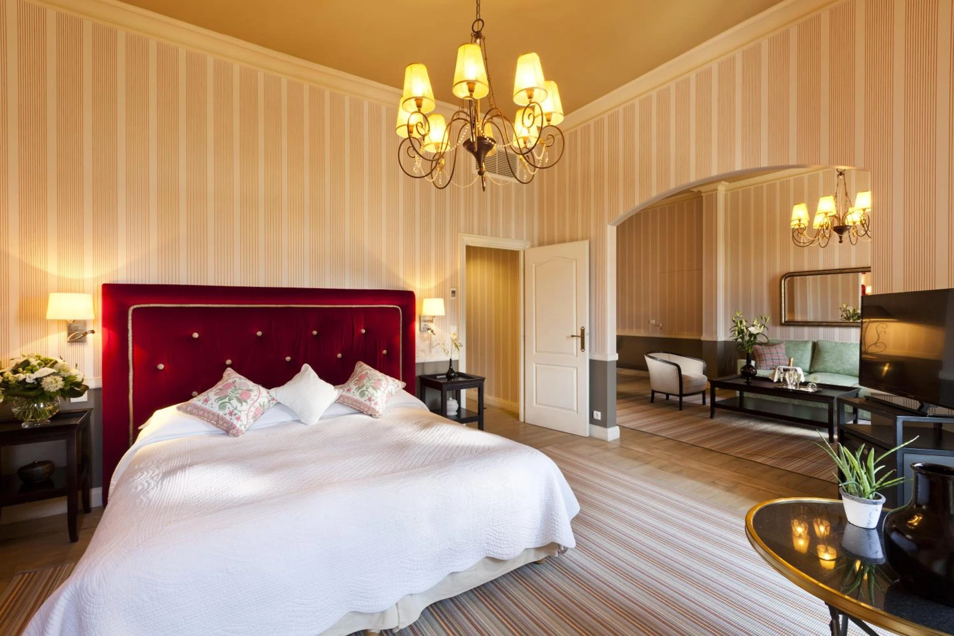 Chambre disponible pour un séminaire d'entreprise à Chateau De Germigney - Port-Lesney