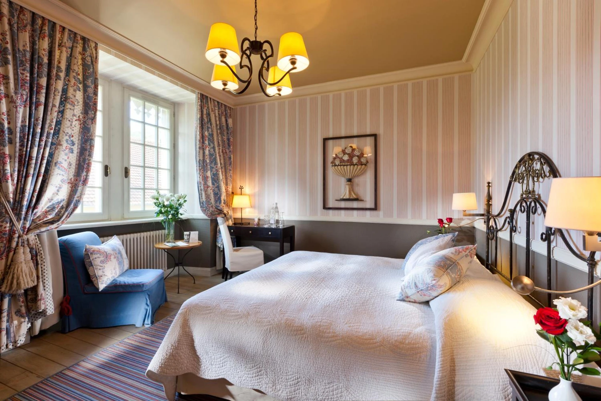Chambre disponible pour un séminaire d'entreprise à Chateau De Germigney - Port-Lesney