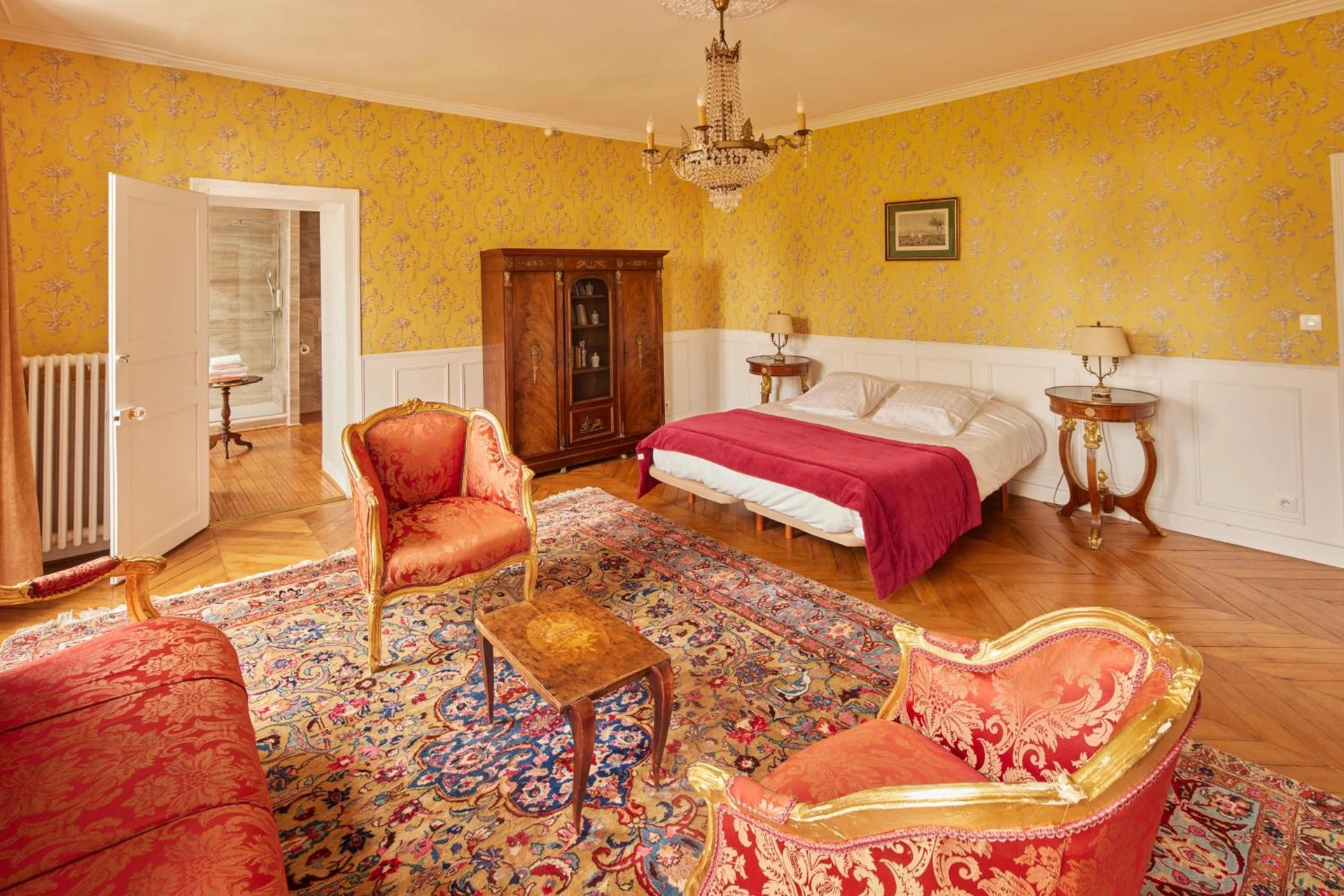 Chambre disponible pour un séminaire d'entreprise à Logis Hôtel & Restaurant Chateau de la Marjolaine - Essômes-sur-Marne