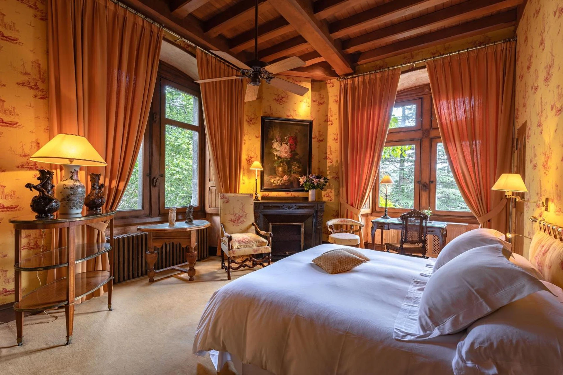 Chambre disponible pour un séminaire d'entreprise à Château De Riell - Molitg-les-Bains