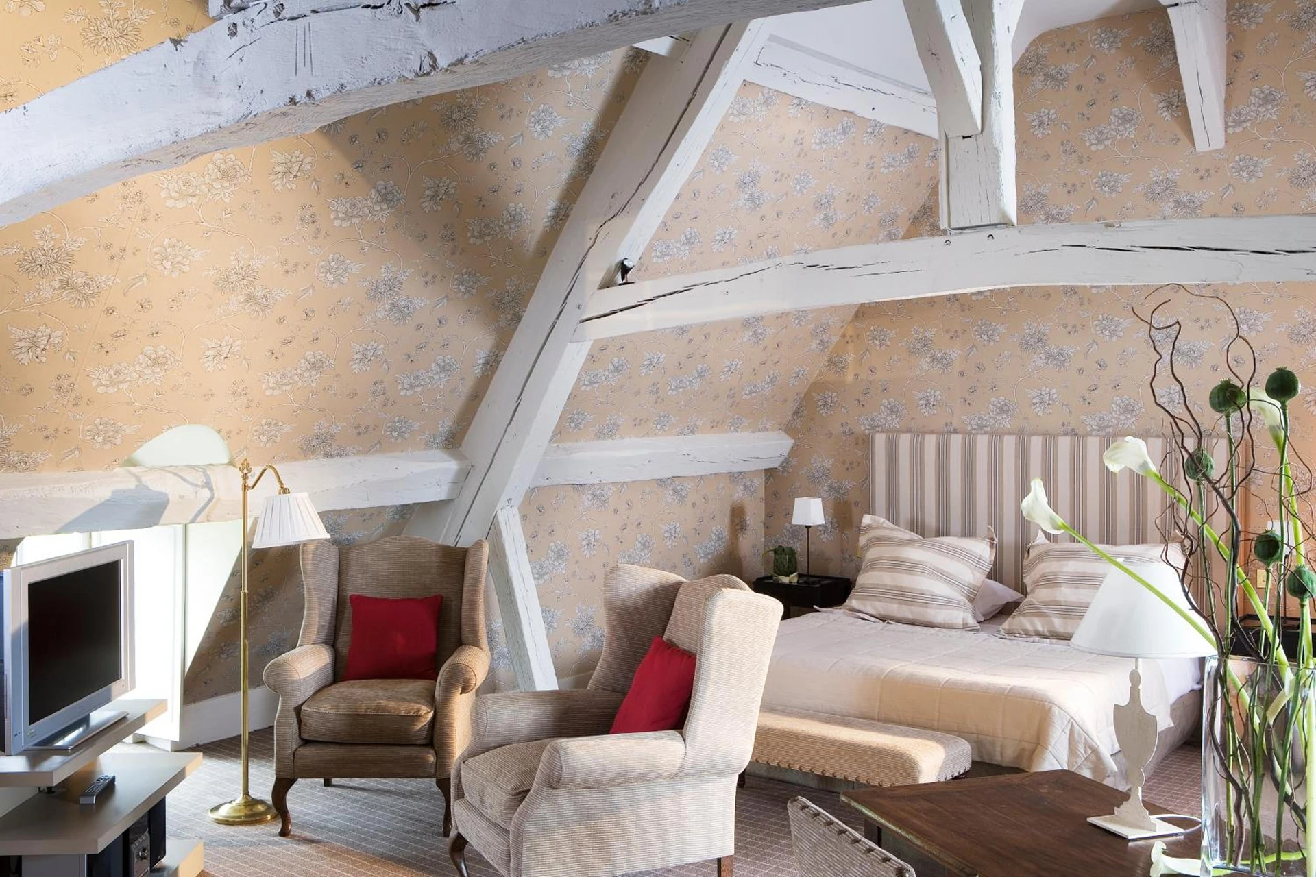 Chambre disponible pour un séminaire d'entreprise à Château De Villiers-Le-Mahieu - Villiers-le-Mahieu