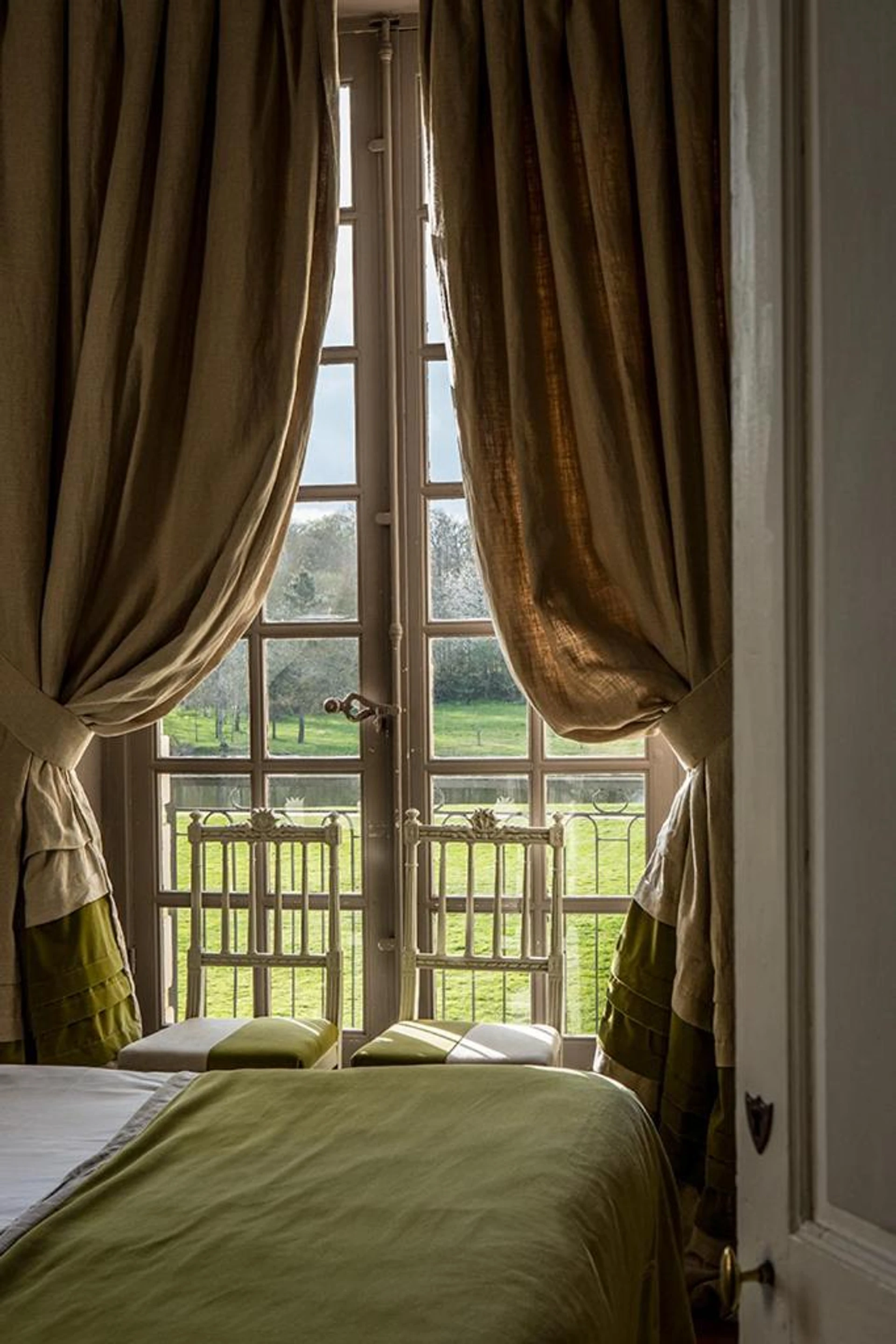 Chambre disponible pour un séminaire d'entreprise à Château Des Briottieres - Champigné