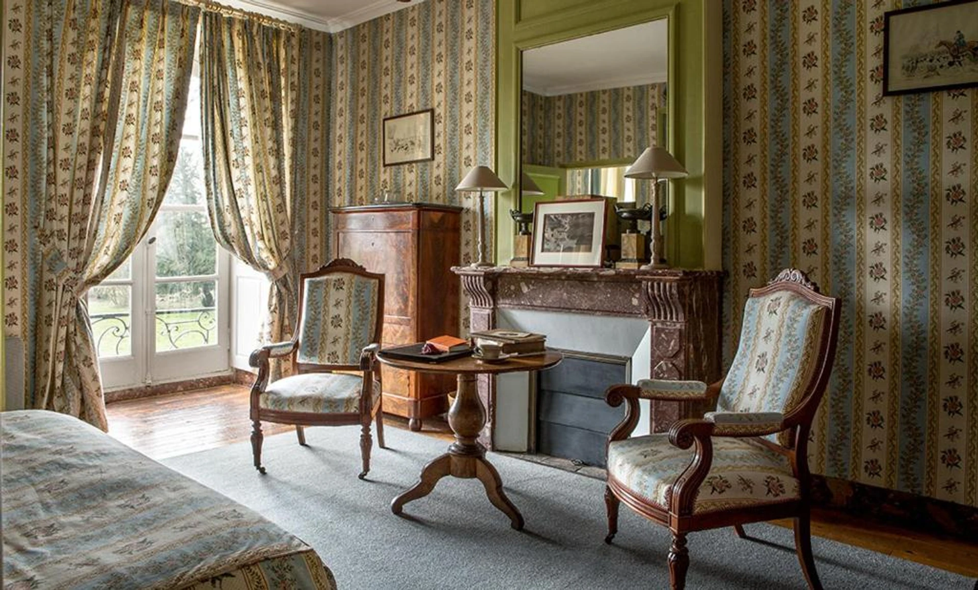 Chambre disponible pour un séminaire d'entreprise à Château Des Briottieres - Champigné